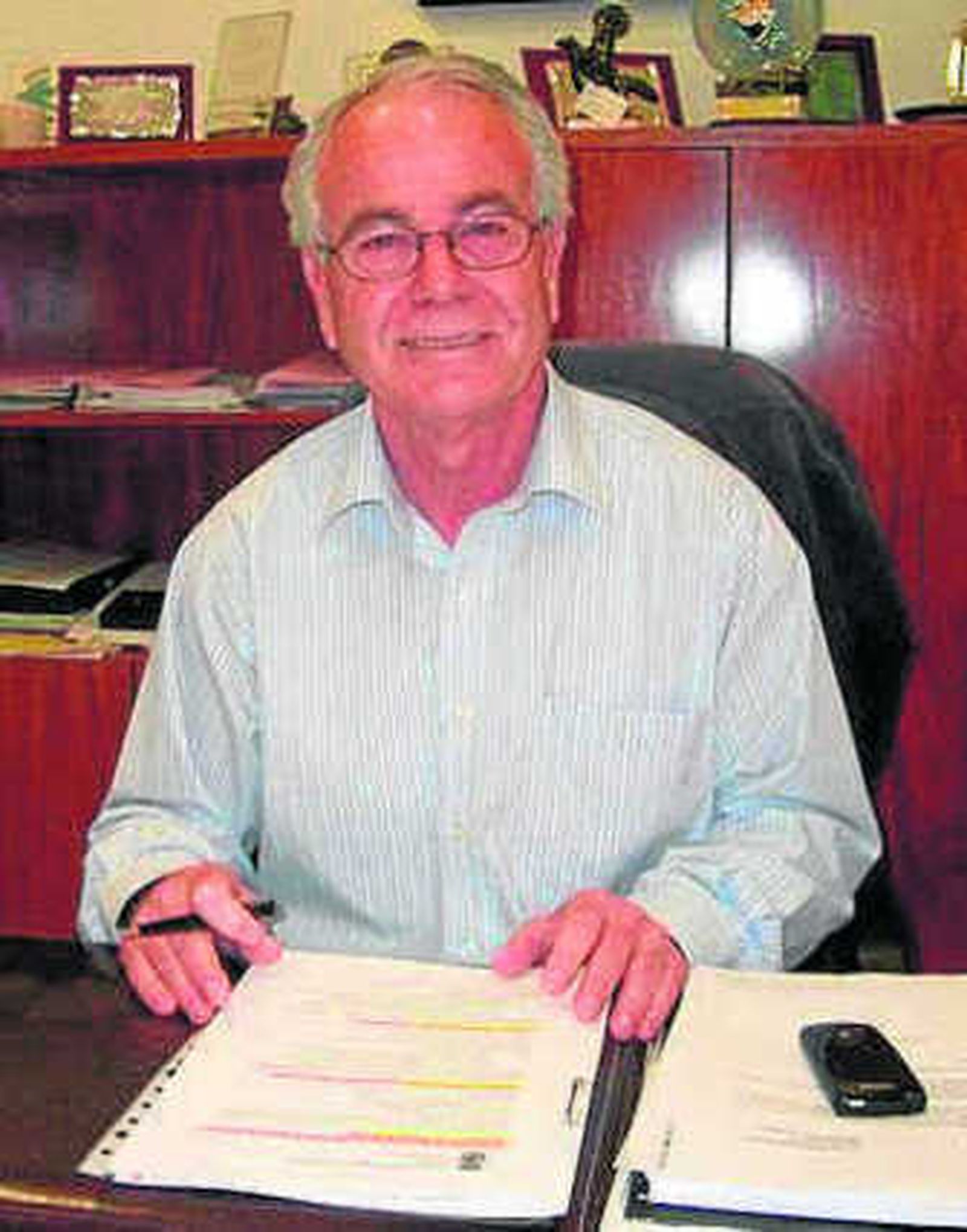 Moreno en su época de alcalde.