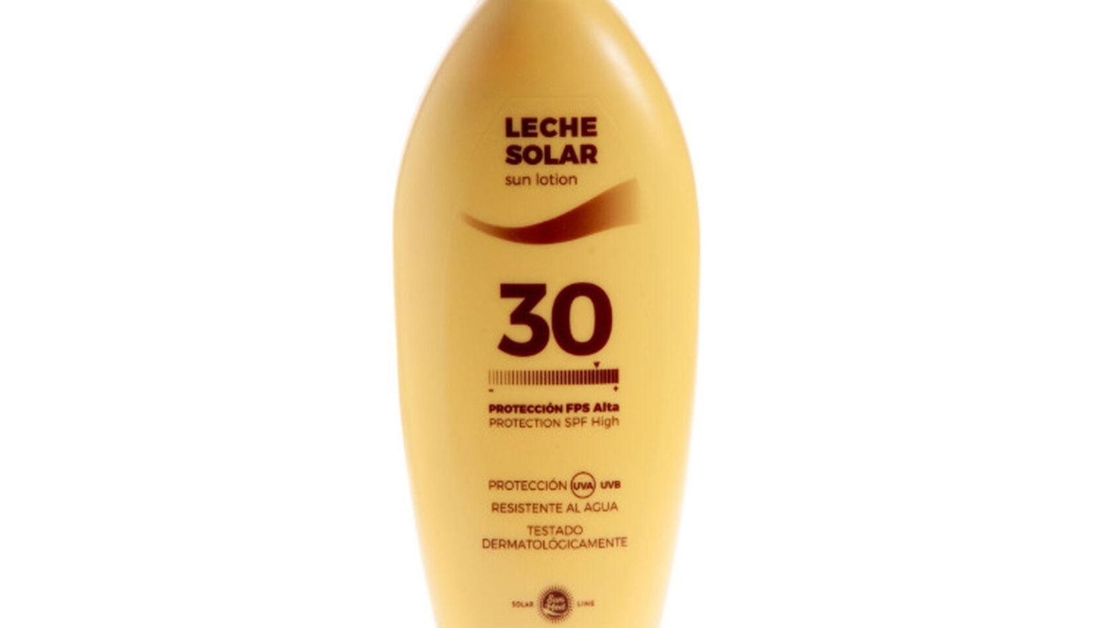 Crema solar Mercadona.