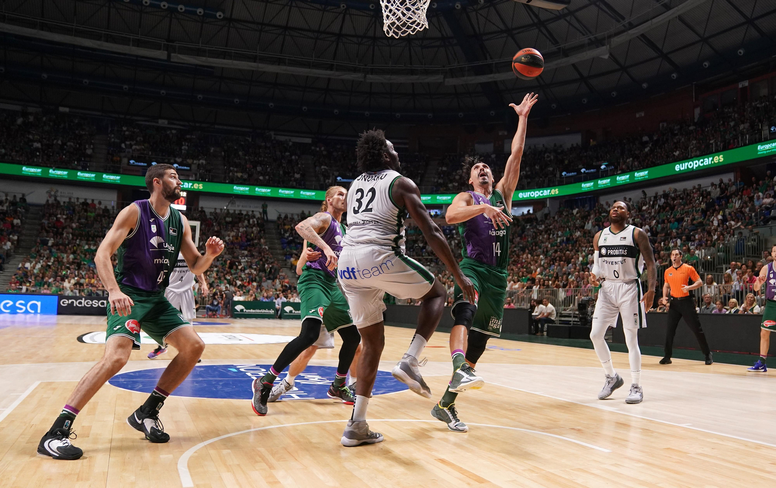 El Unicaja-Joventut, en fotos