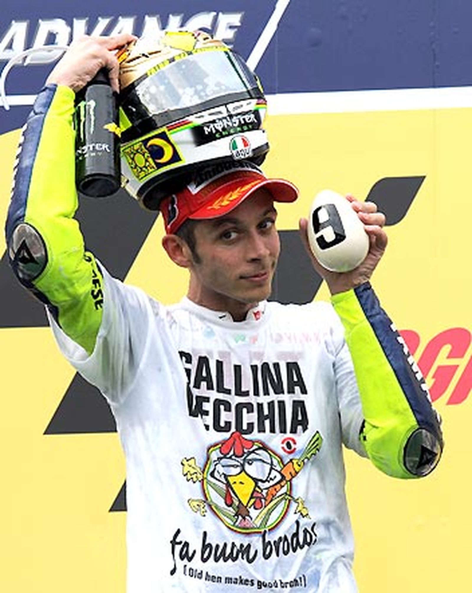 Noveno título mundial para Valentino Rossi