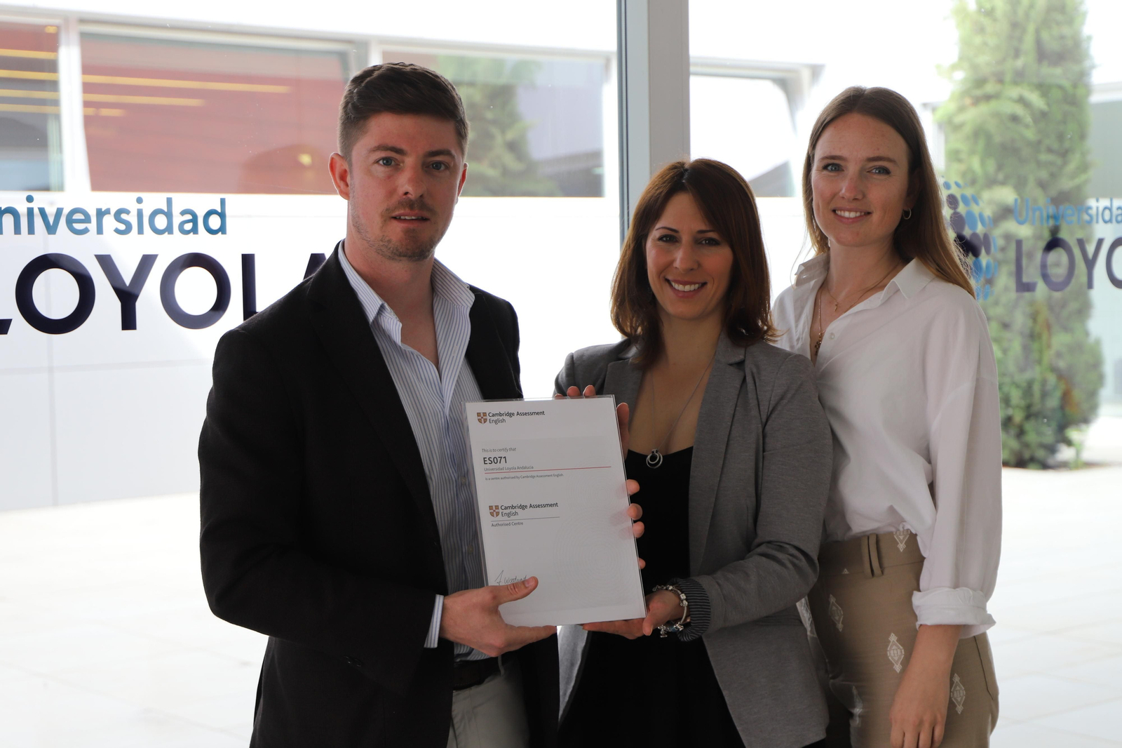 Shane Martin, Hayatt Masry y Esmeé Vermorken.