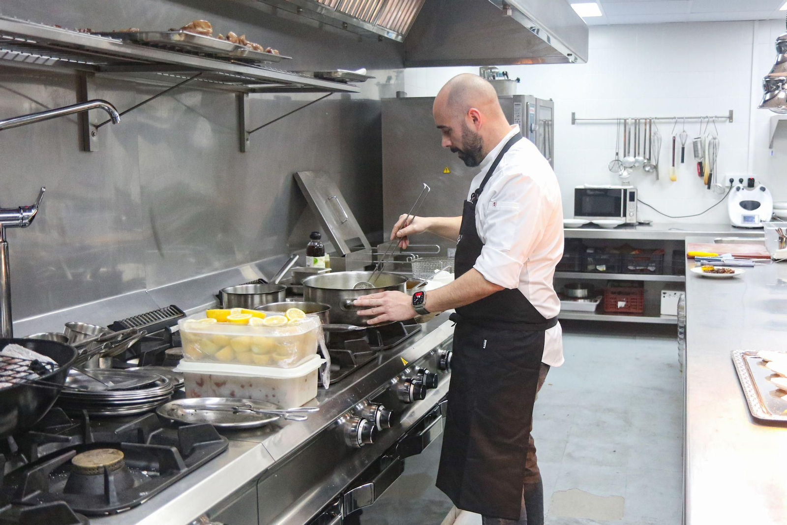 El impresionante menú a cuatro manos en el Claustro de Santa Paula, las imágenes