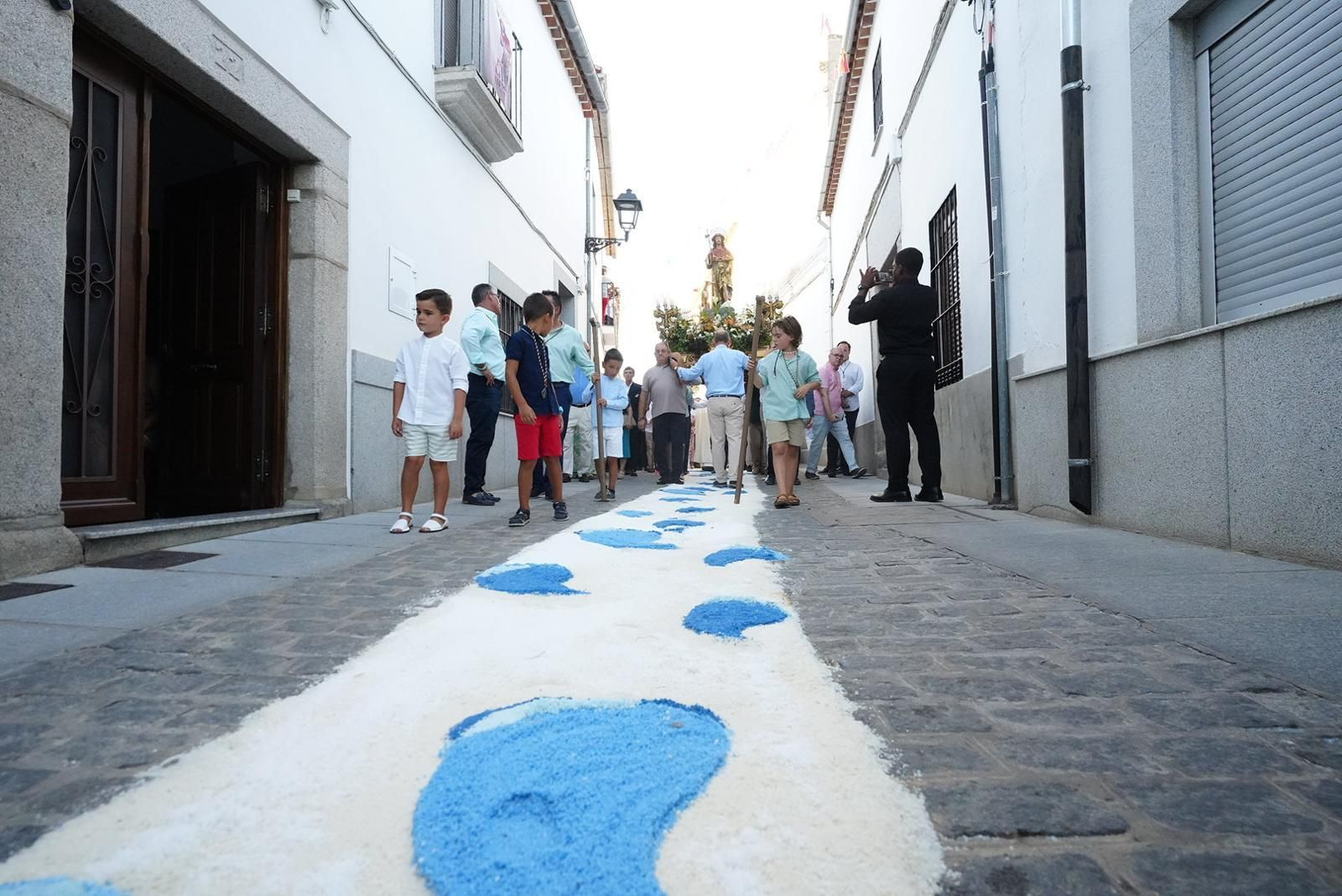La procesión de San Roque en Dos Torres