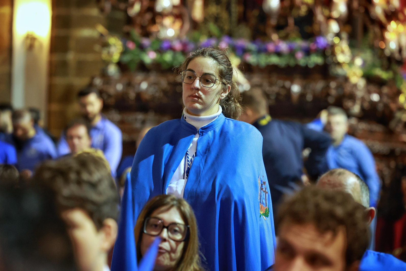Las imágenes de la cofradía del Perdón en la Semana Santa de Cádiz de 2024