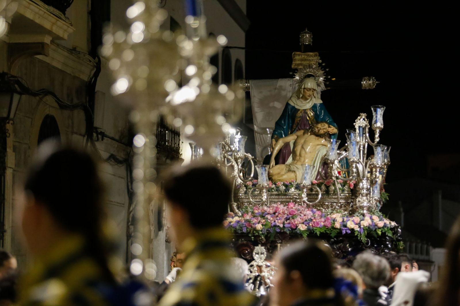 Fotos del Miércoles Santo en San Roque: Angustias