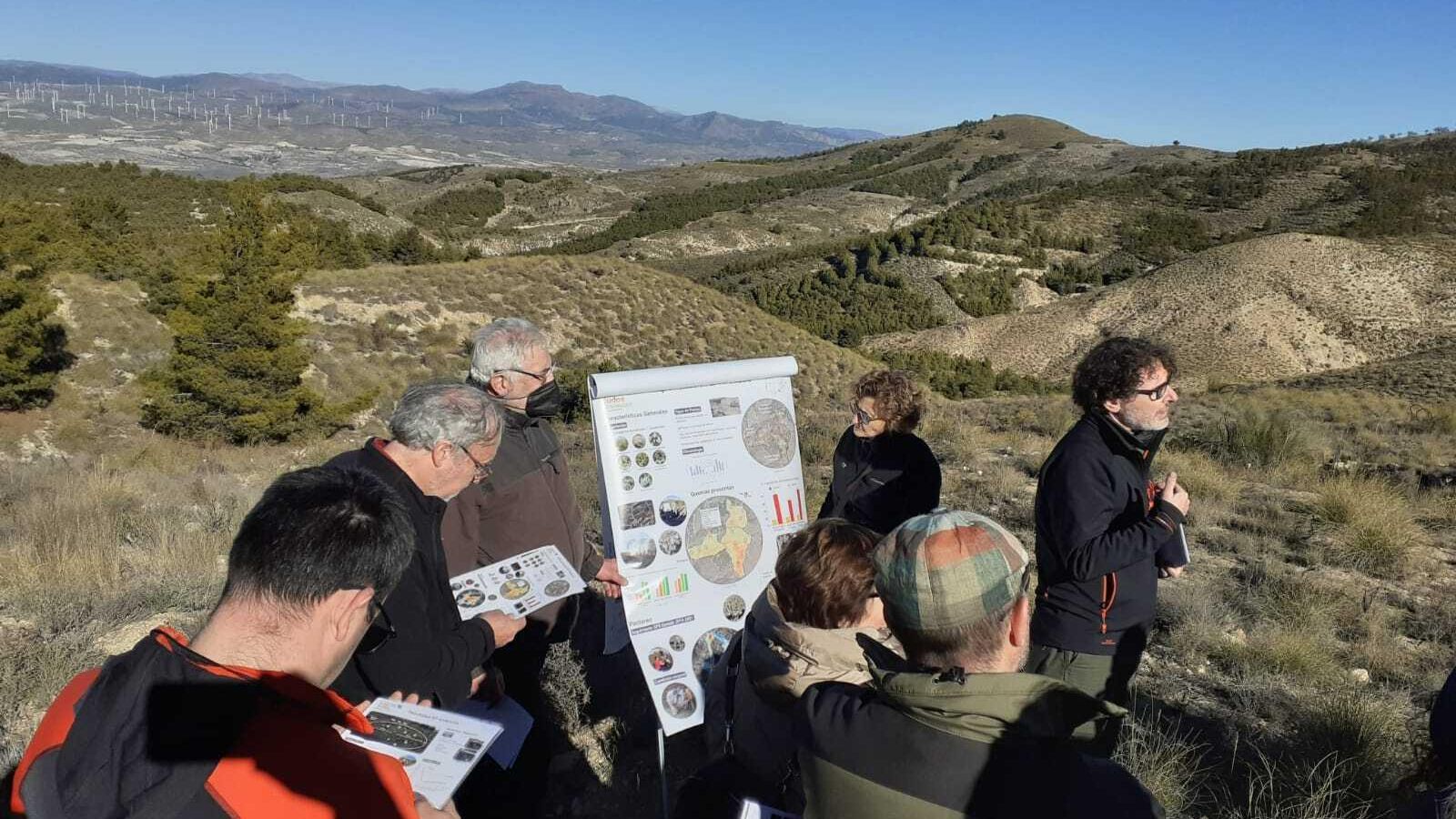 Visita a la zona de la experiencia piloto en las jornadas finales que se celebraron el 13 y 14 de diciembre
