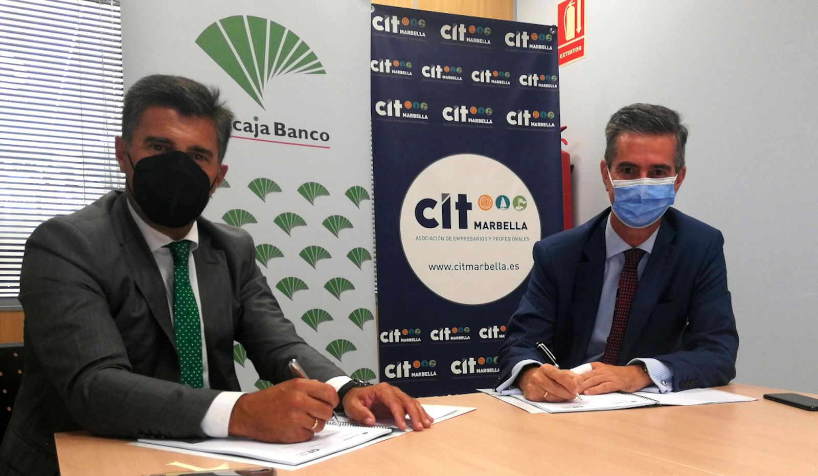 Unicaja Banco renueva su colaboración con CIT Marbella