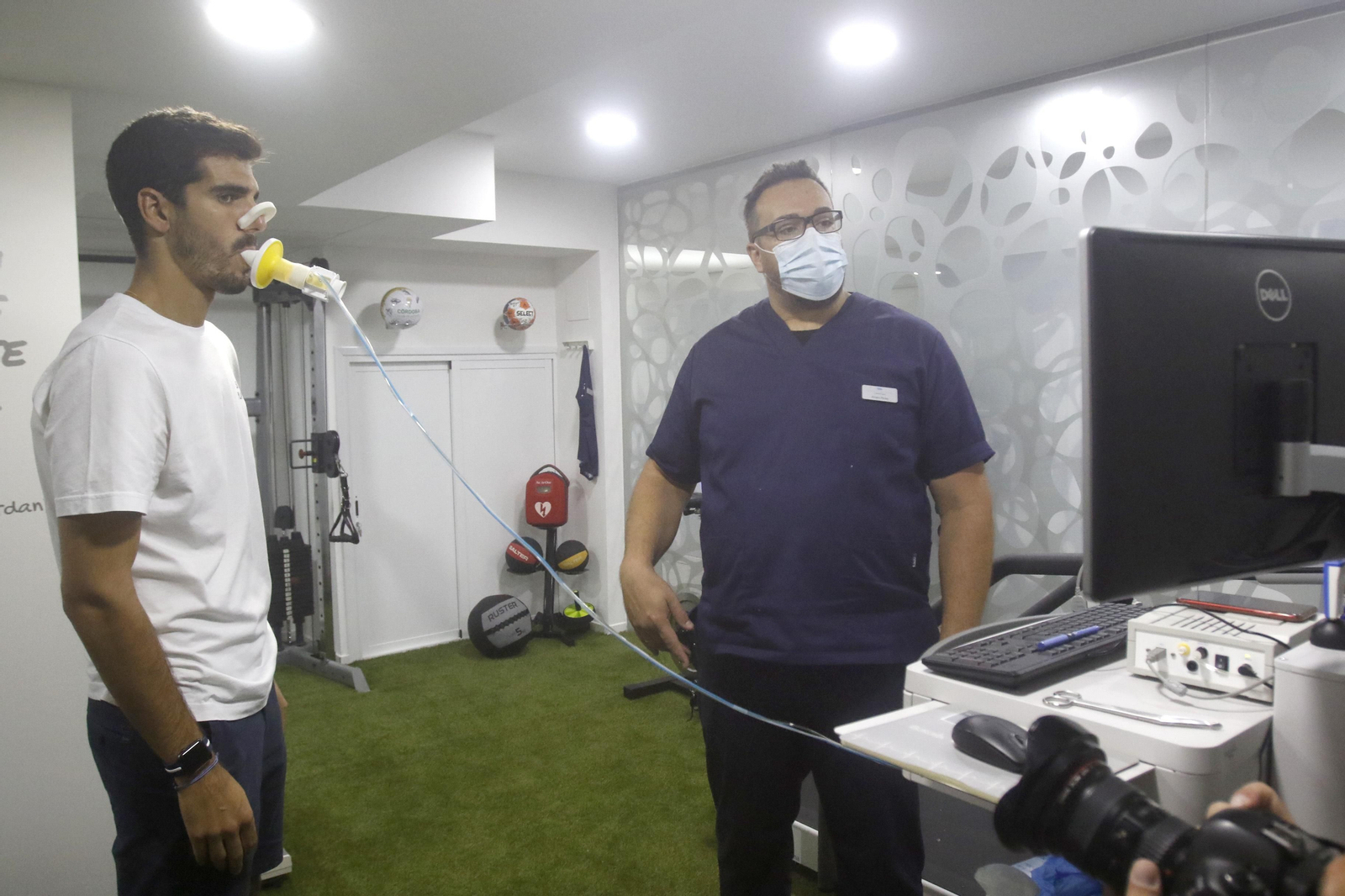 Los reconocimientos médicos del Córdoba CF, en imágenes