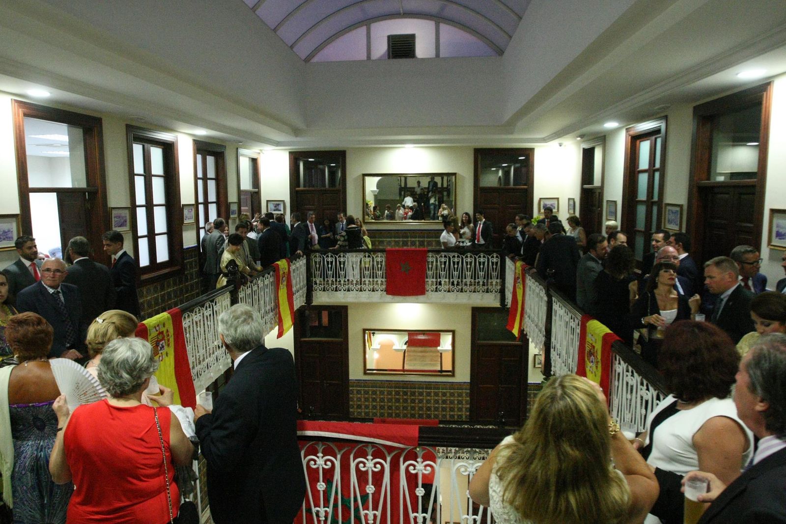 Una recepción oficial en el Consulado de Marruecos en Algeciras, en foto de archivo.