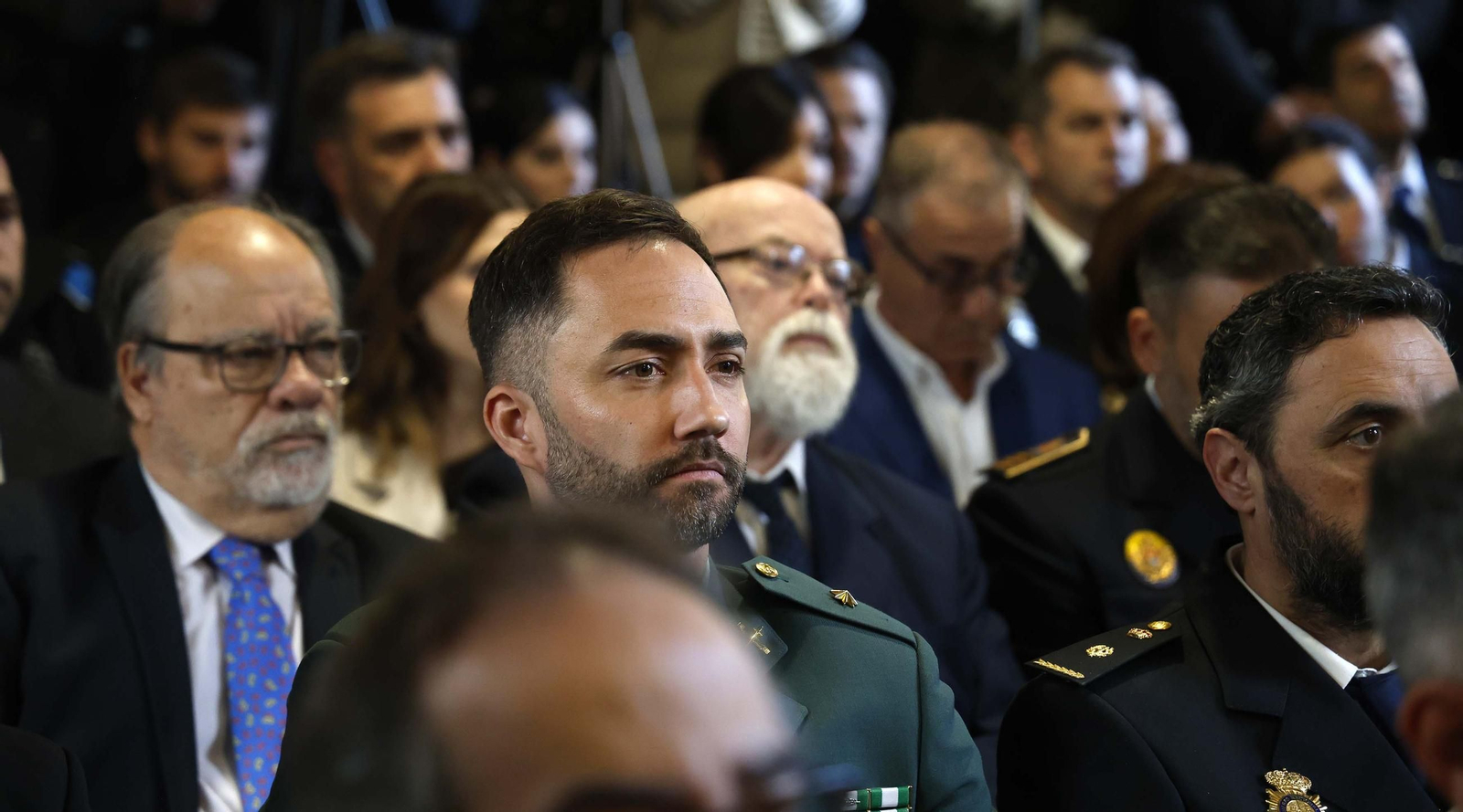 Las fotos del homenaje en Algeciras al inspector jefe de la Policía Nacional Francisco González Suárez