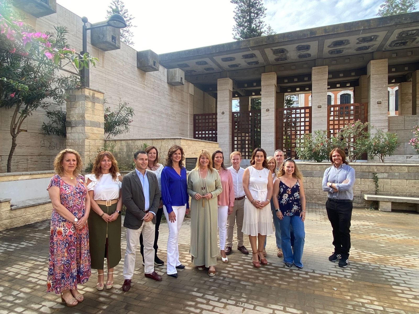 Pilar Miranda, este jueves antes de su rueda de prensa.