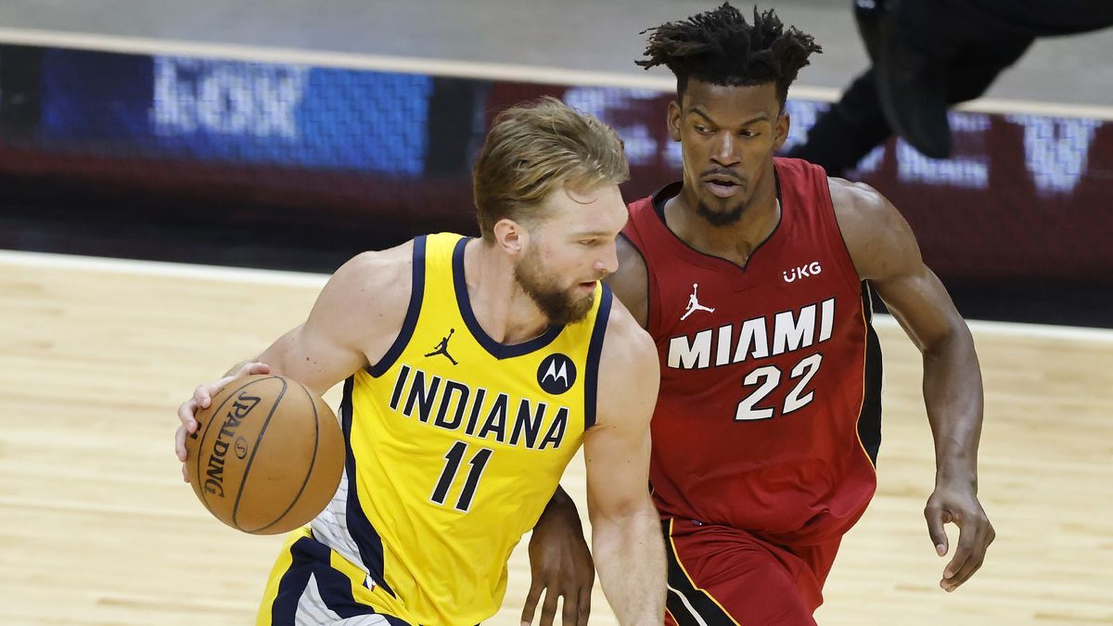 Domas Sabonis, ante Butler.