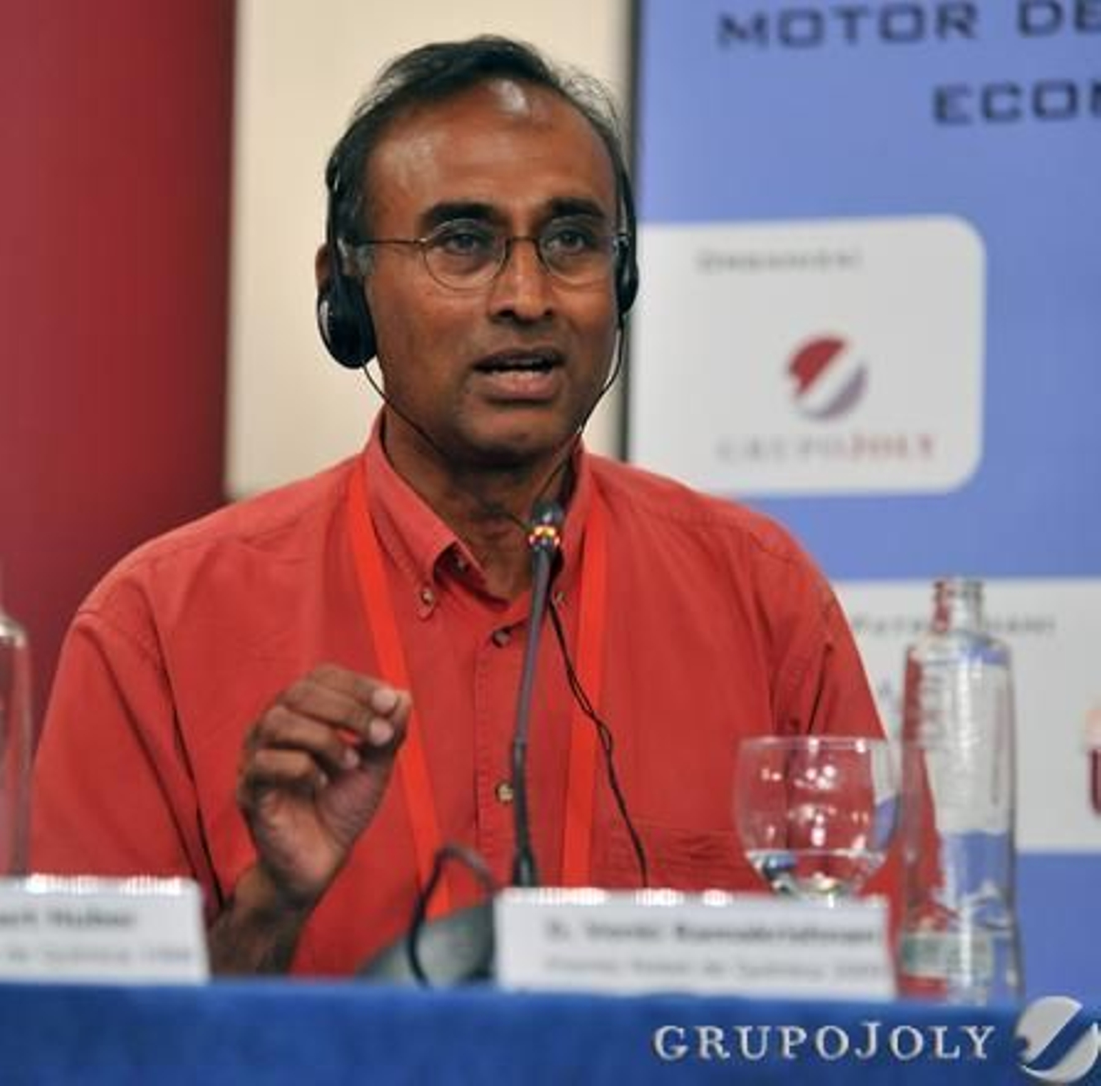 Venki Ramakrishnan, Nobel en Química en 2009.

Foto: Juan Carlos Vazquez/Victoria Hidalgo