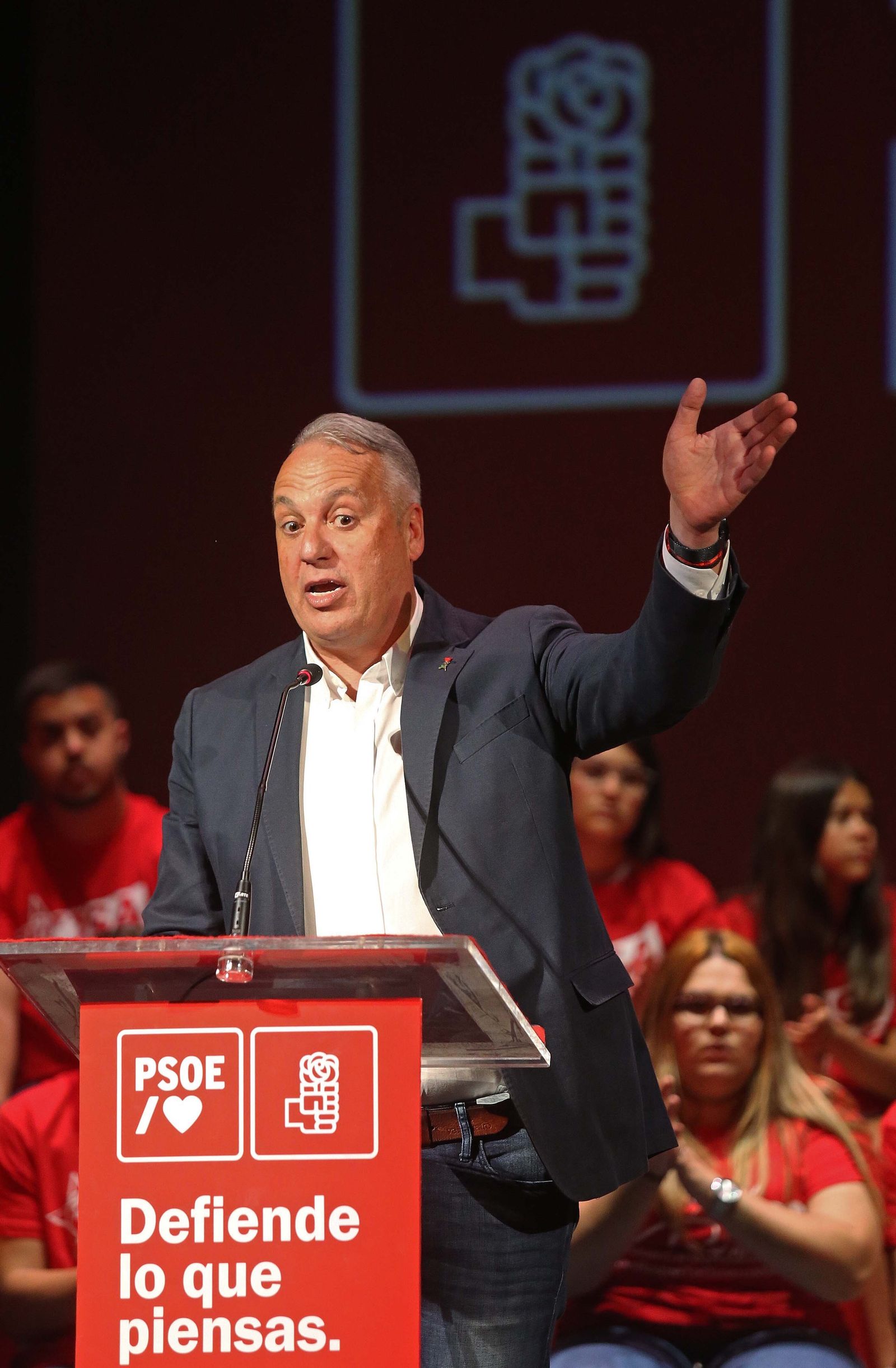 Fotos de la presentación de Juan Carlos Ruiz Boix como candidato a la Alcaldía de San Roque