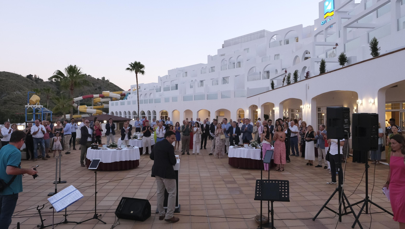 Imágenes de la inauguración del Senator Mojácar Playa Aquapark Hotel