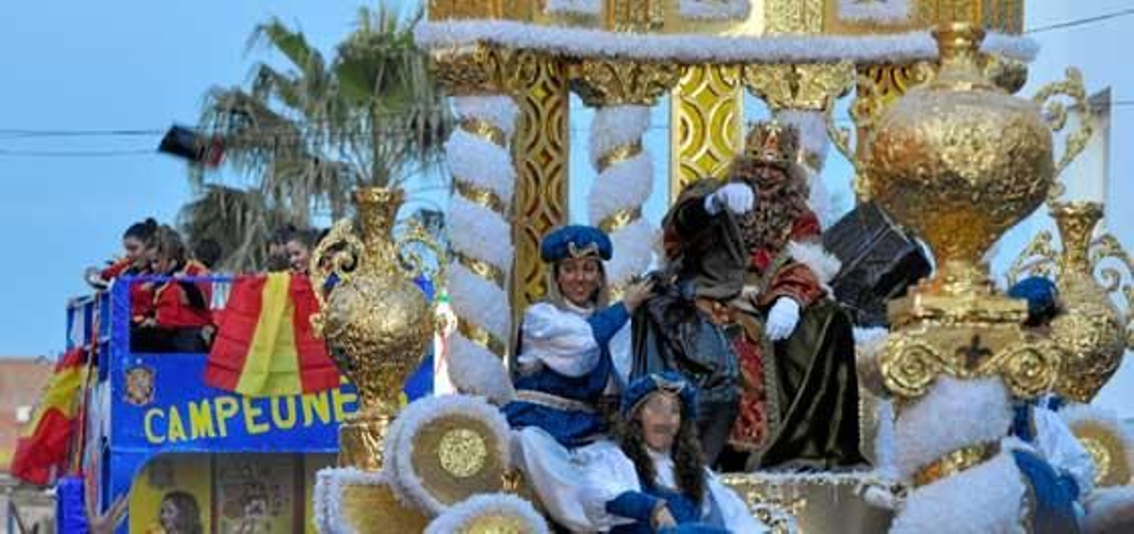 Cabalgata de Reyes Magos de Olivares.

Foto: Manuel Gómez