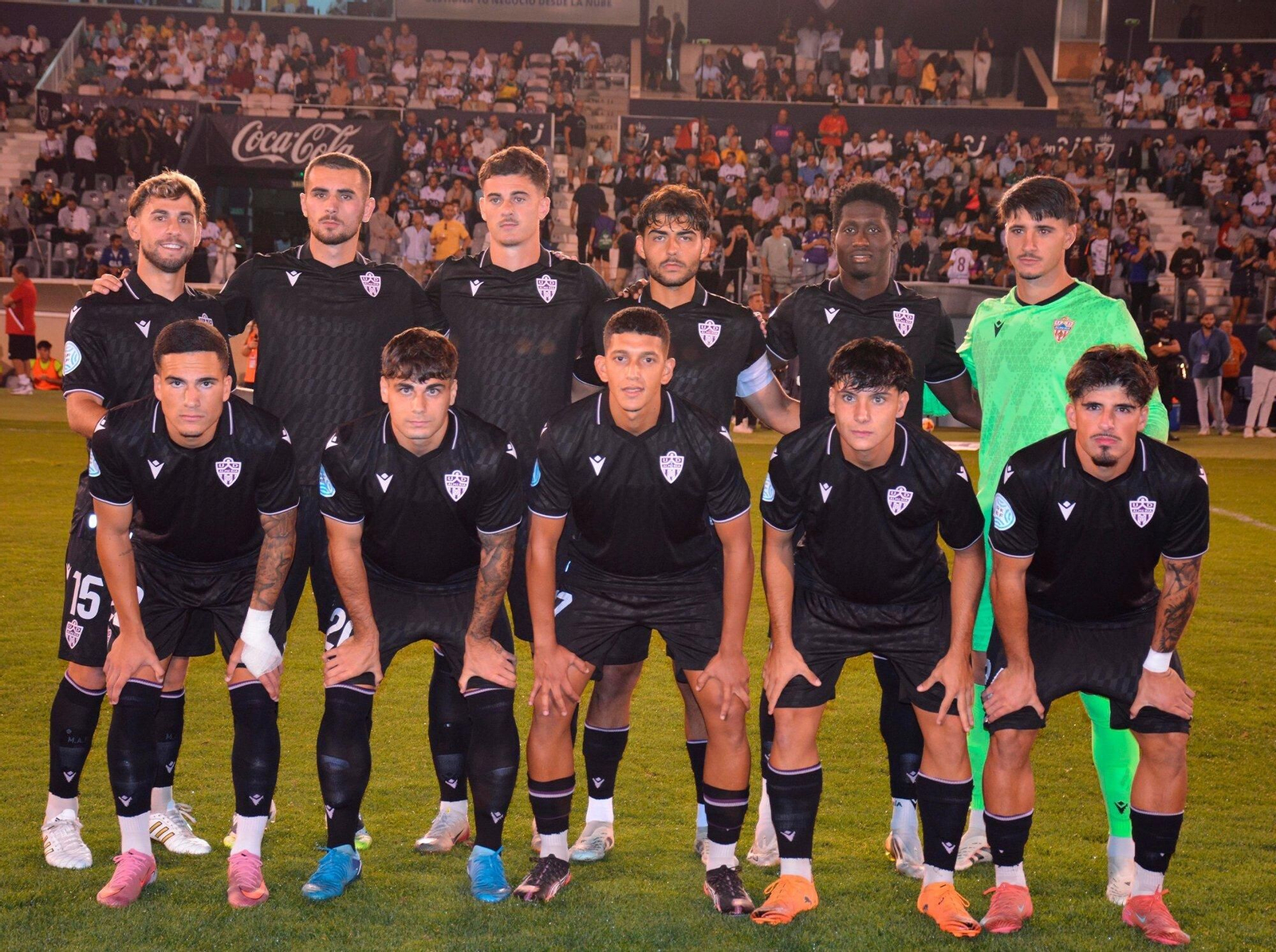 Once presentado por el conjunto almeriense en su encuentro de este pasado sábado frente al Real Jaén.