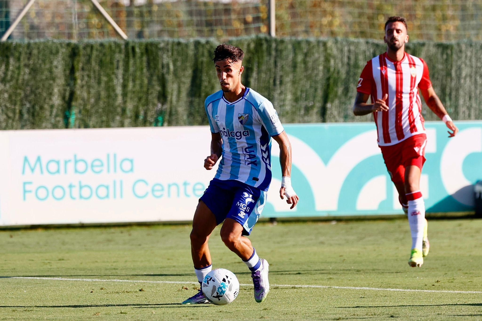 Almería-Málaga CF, en fotos