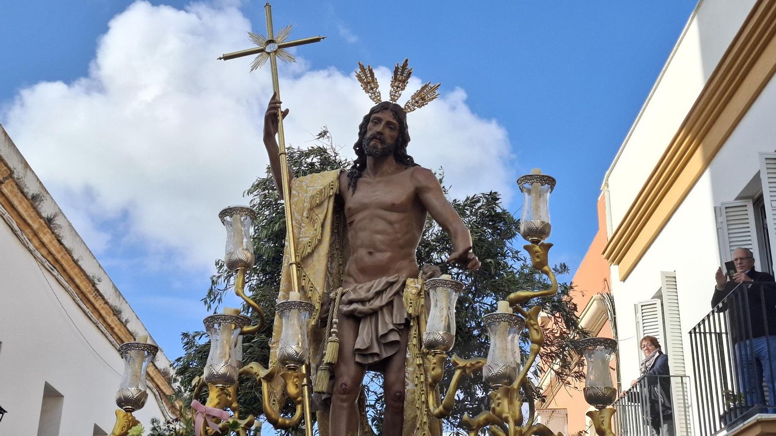 Cristo de la Victoria por calle Ancha Cristo de la Victoria por calle Ancha