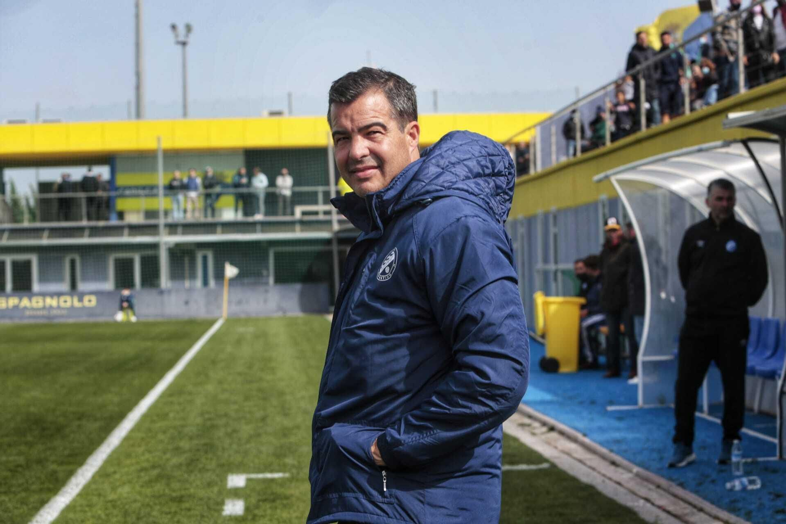 Pérez Herrera, en la banda de El Rosal.