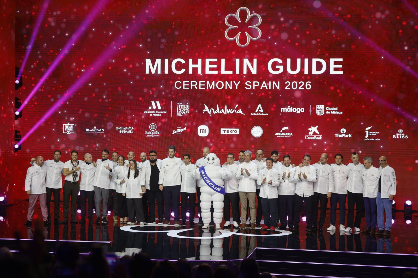Gala de entrega de las Estrellas Michelín 2026.