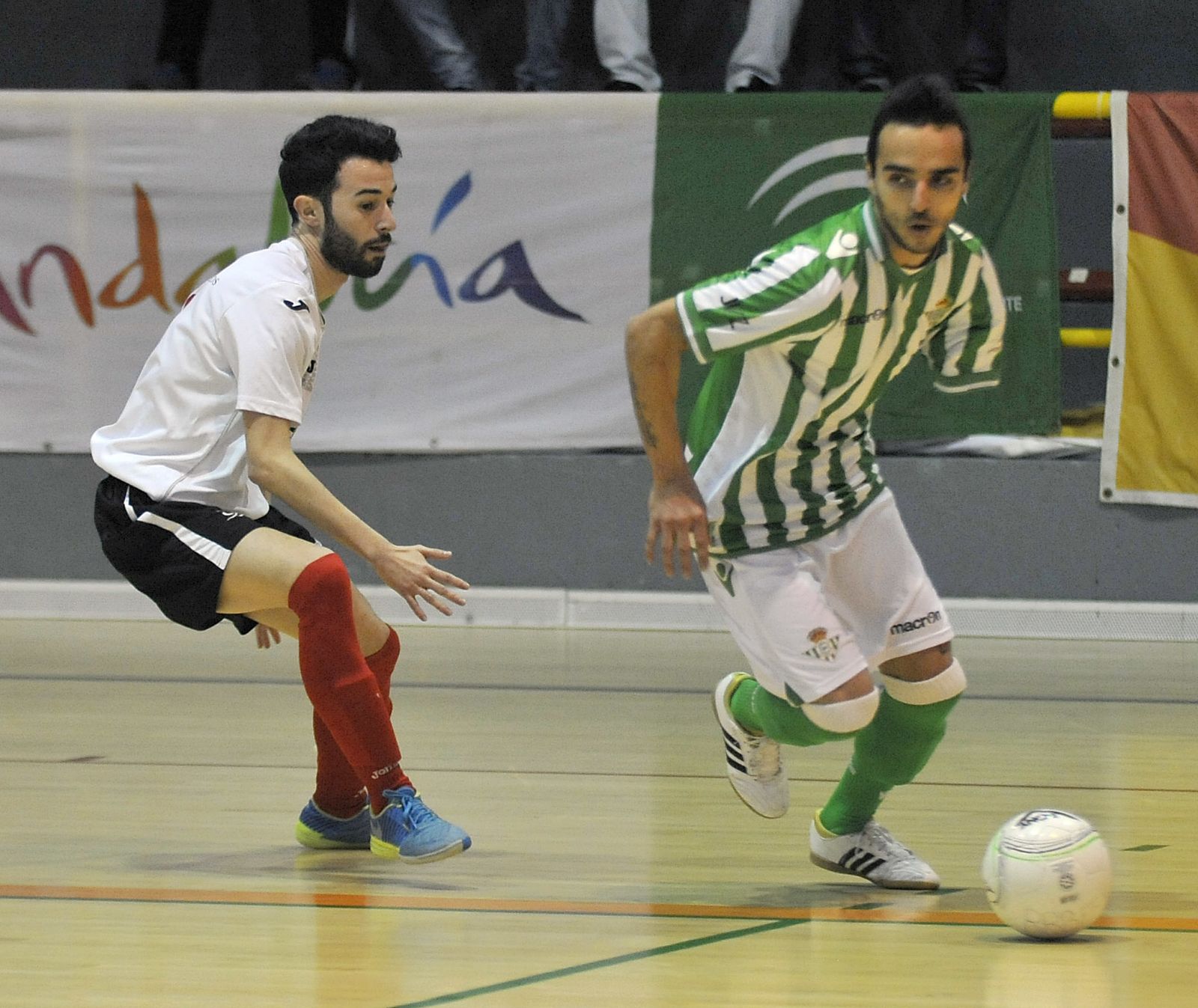 Aarón, en una imagen de su segunda etapa como verdiblanco en 2014.