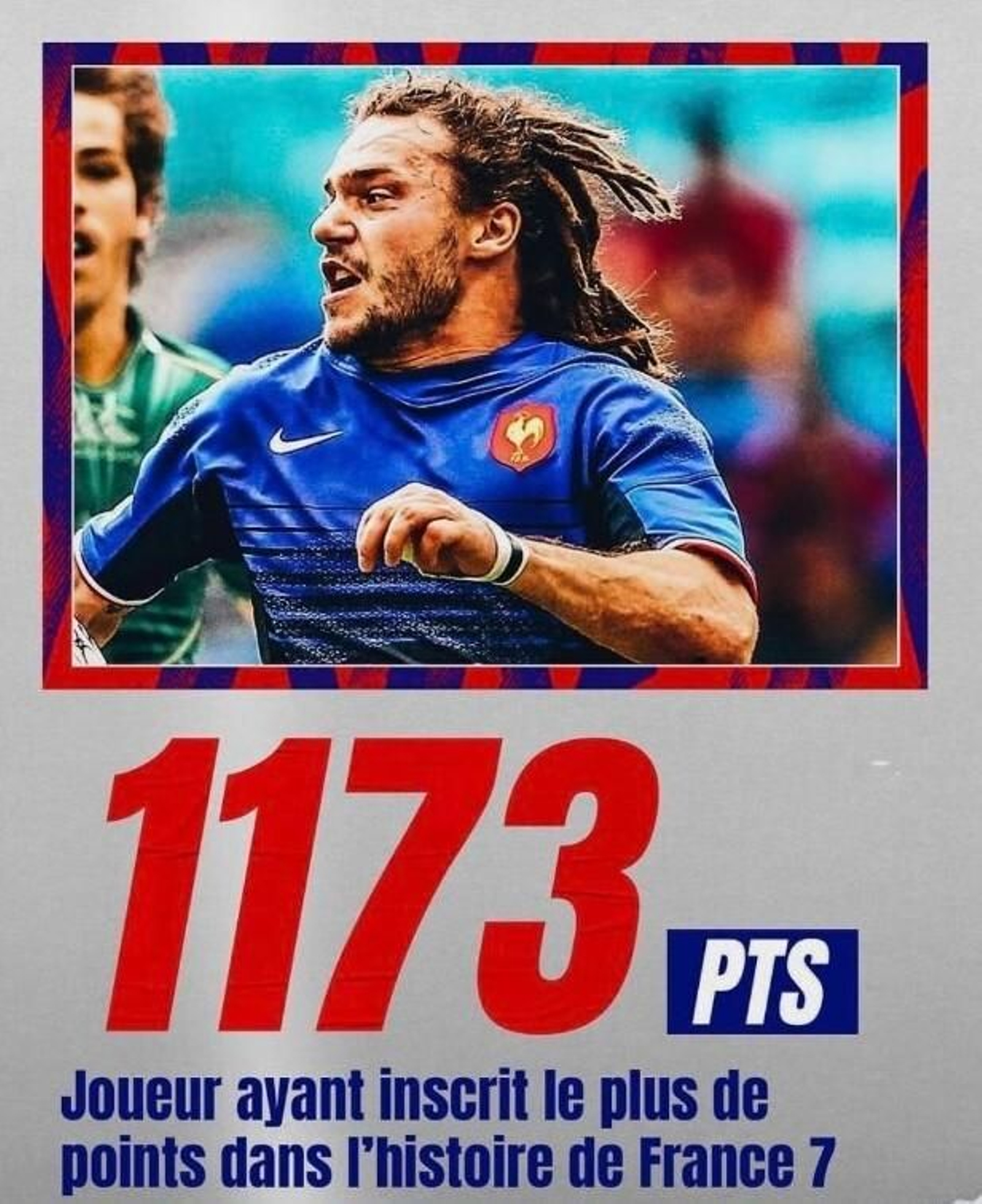 Los números de una leyenda del rugby.