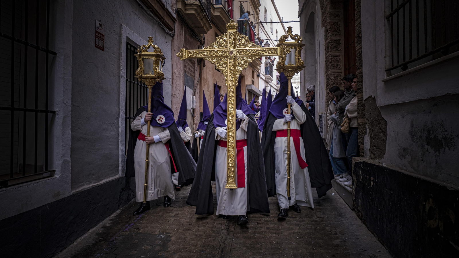 Cofradía de Sentencia. Miércoles Santo. Semana Santa de Cádiz 2024