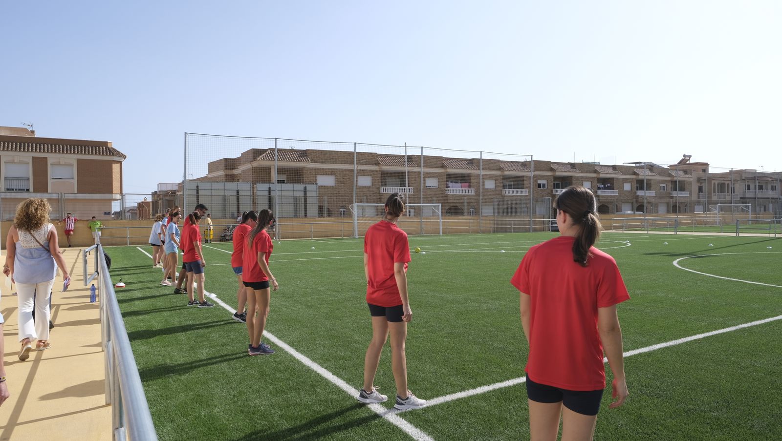 Imágenes de la inauguración de las nuevas instalaciones deportivas de la Venta del Viso (La Mojonera)