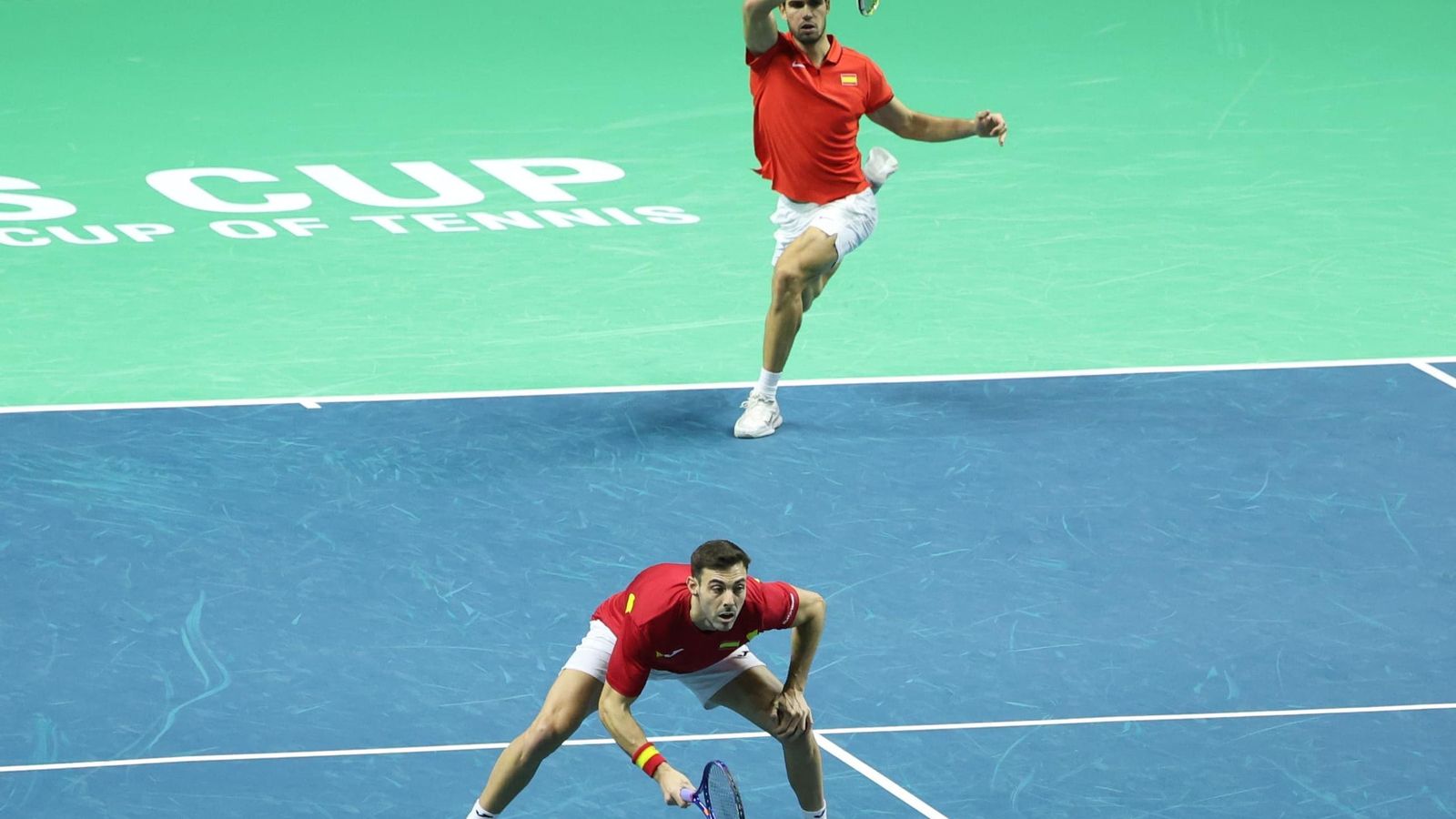El doble Alcaraz-Granollers vs Koolhof-Van de Zandschulp, en fotos