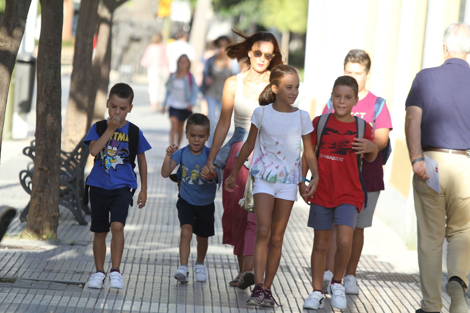 la vuelta al cole en los colegios de Huelva en Imágenes