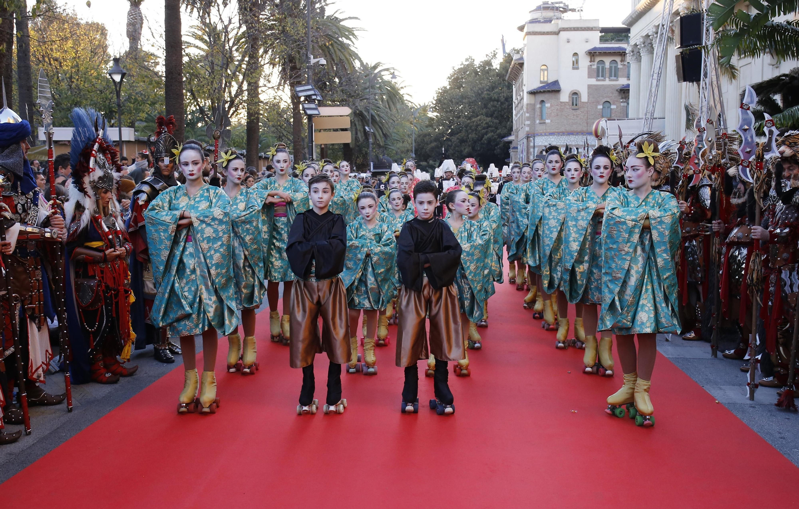 Fotos de la Cabalgata de Reyes en Málaga capital.