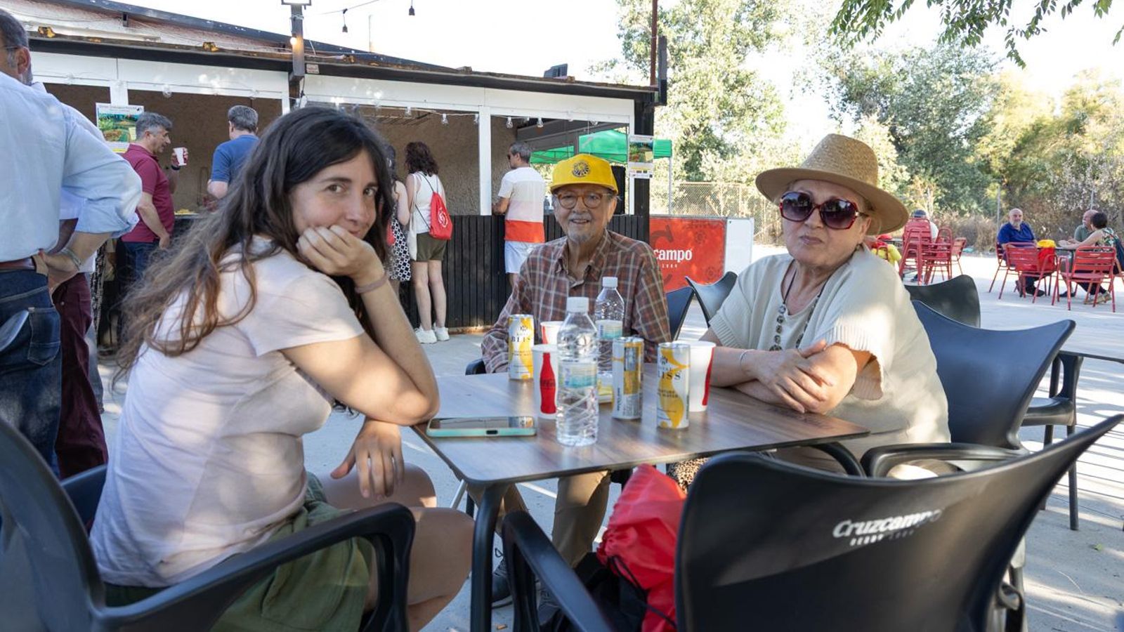 Inauguración del nuevo carril peatonal de la zona residencial Puente Tablas