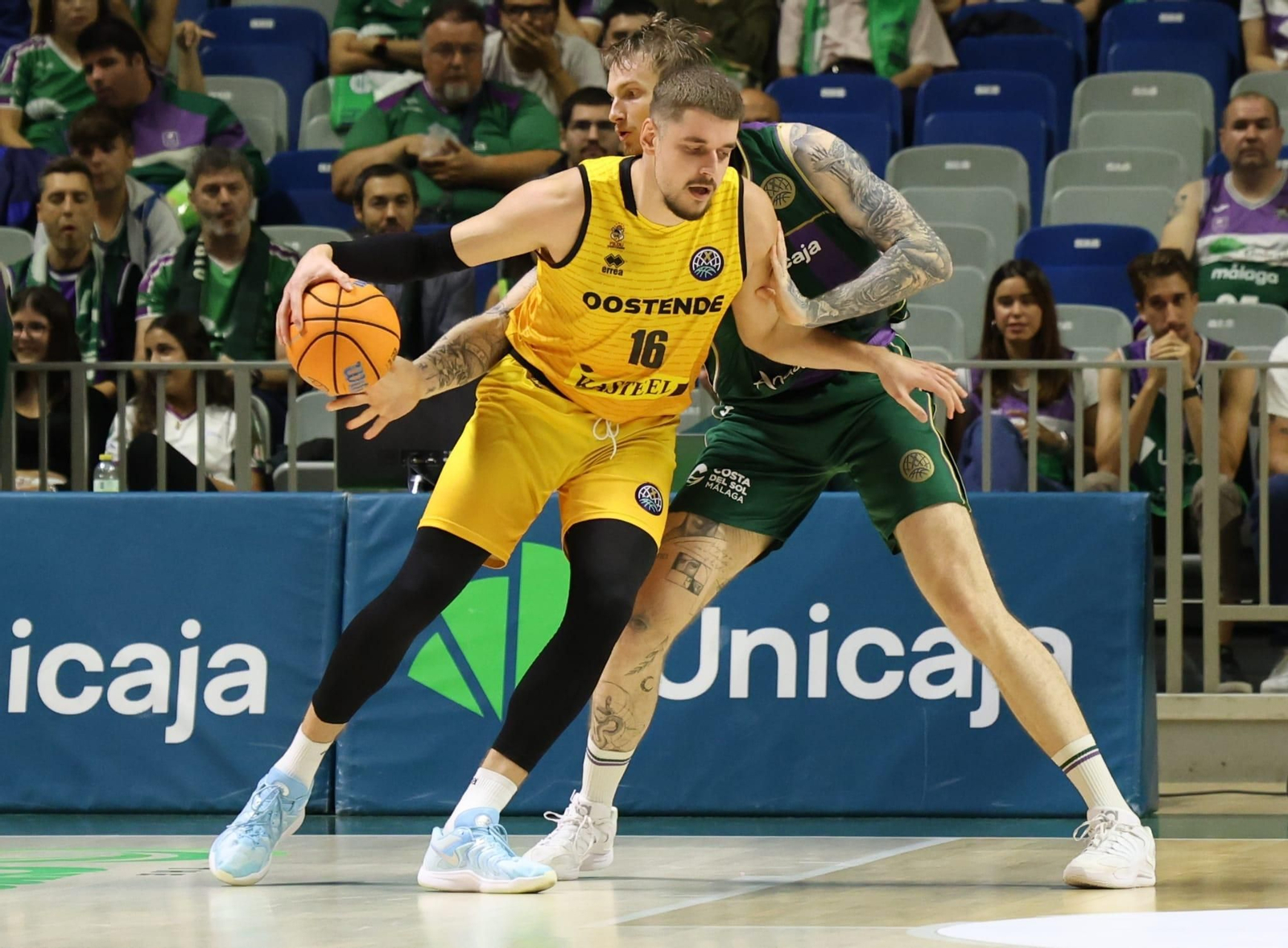 El Unicaja-Filou Oostende, en fotos