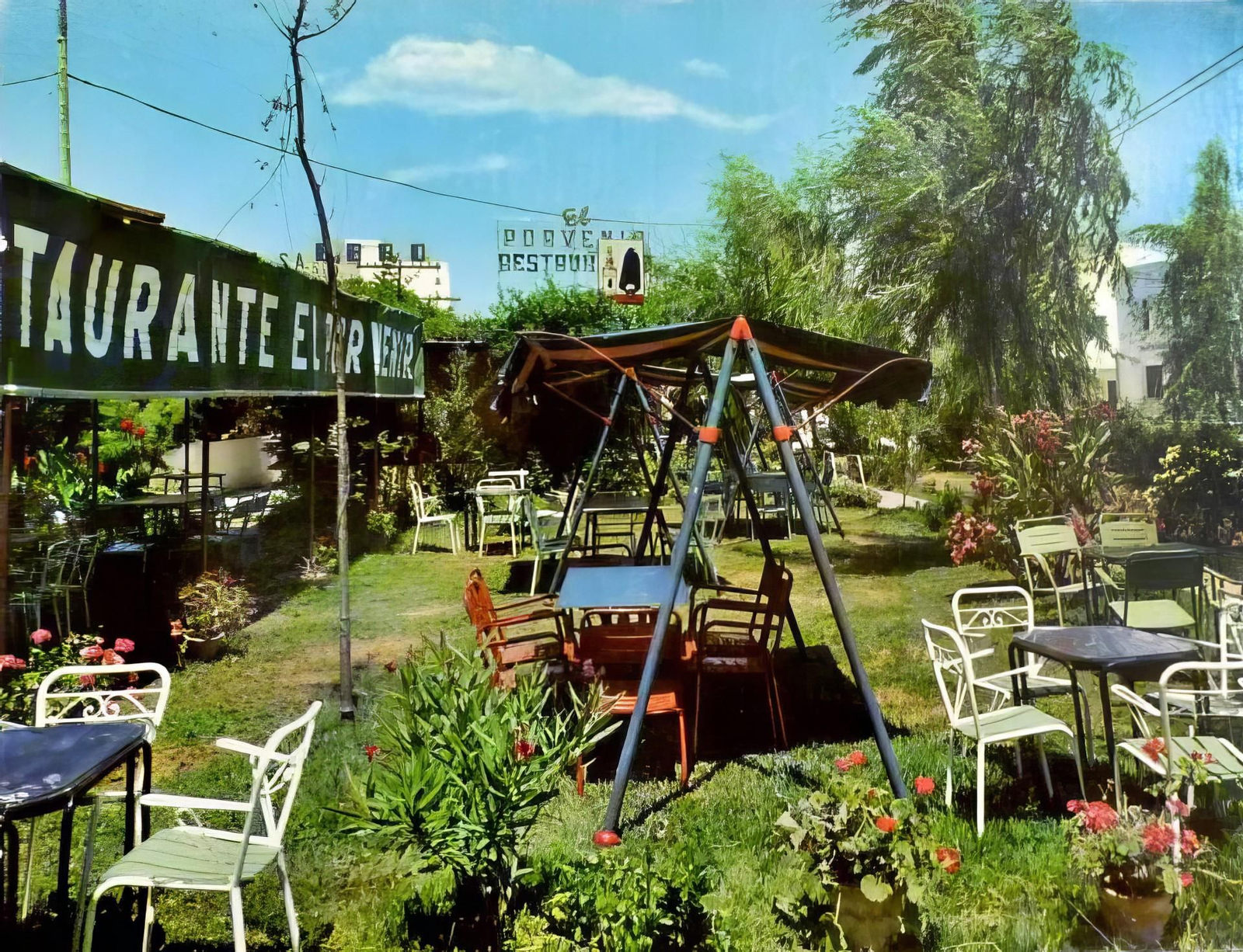 Vista del restaurante El Porvenir.