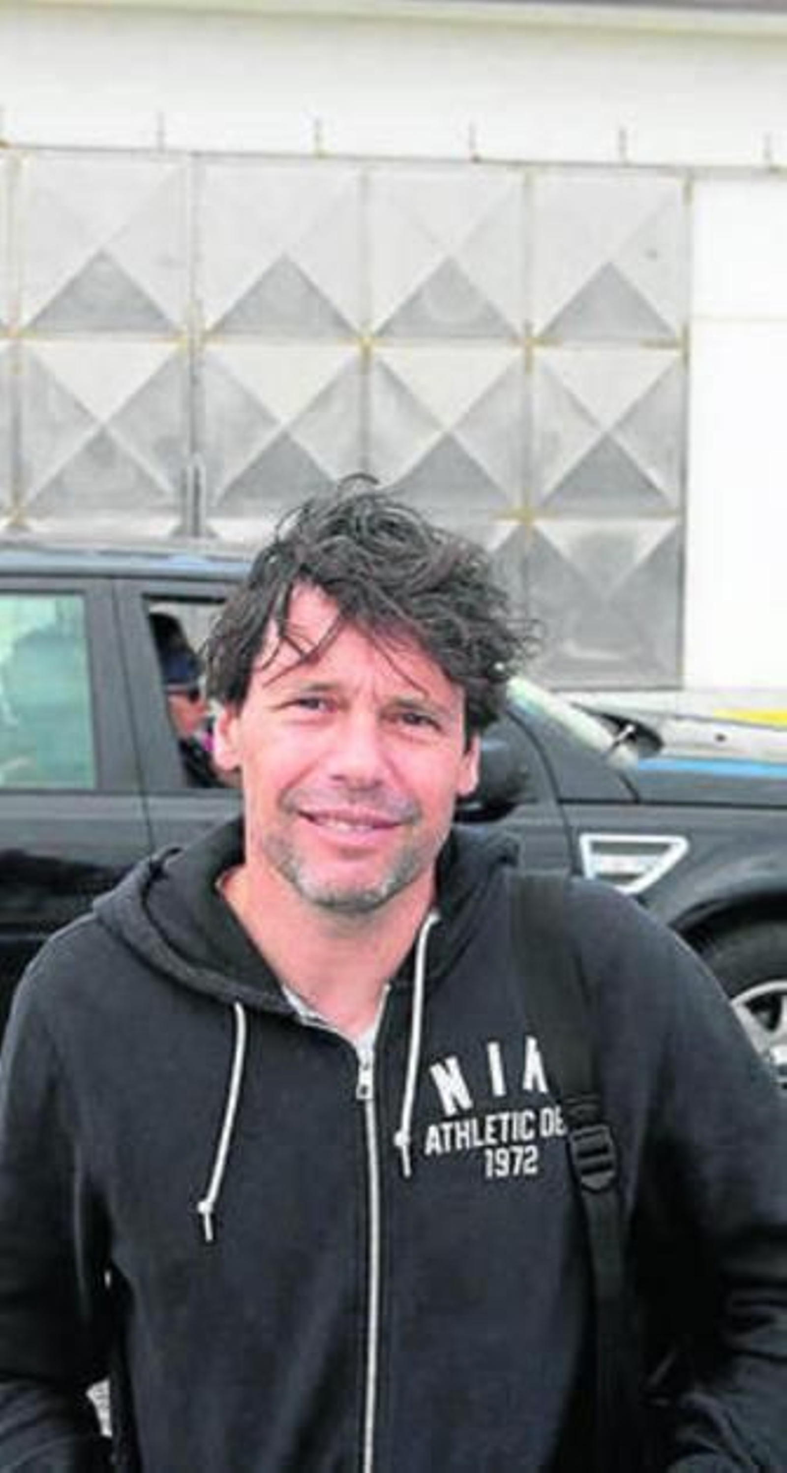 Emilio Pons, ayer en Tarifa.