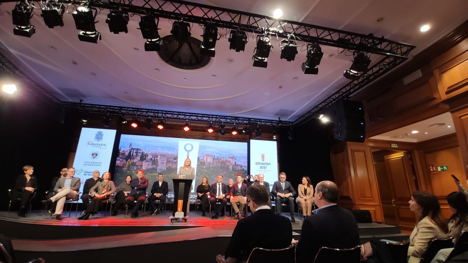 La presentación de Granada de la Capitalidad Cultural 2031, en imágenes