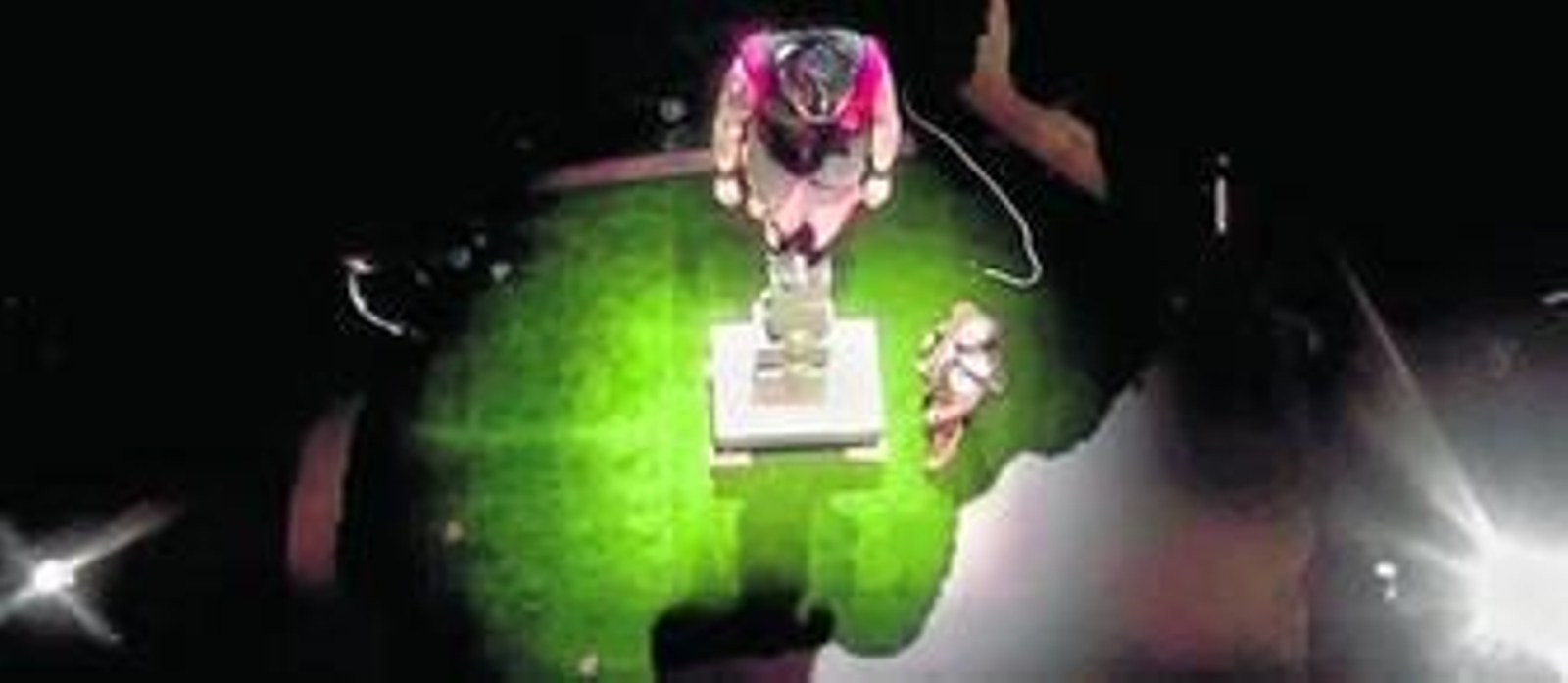 D'Deshábitat', el nuevo espectáculo de Vaivén Circo. Pese a ser muy reciente ha rodado mucho: han estado en París, en la Feria de Leioa, en Fetén (fiesta europea para niños) y también en la Feria de Palma del Río.