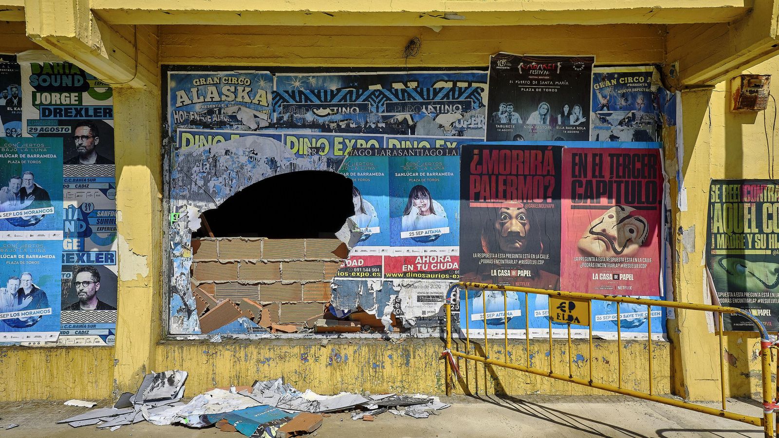 Abandono en el Polígono Exterior de la Zona Franca.