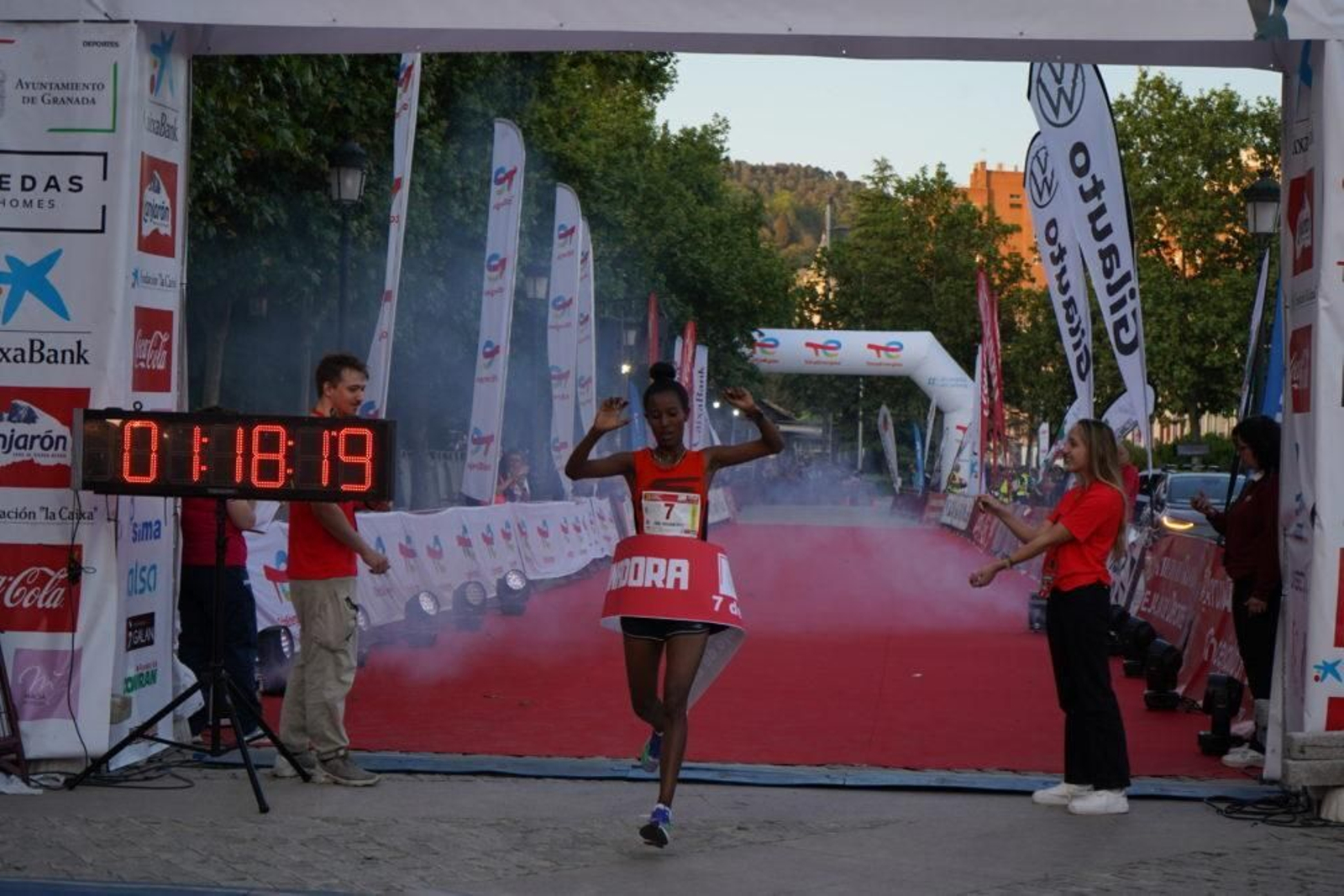 La Media Maratón de Granada, en imágenes