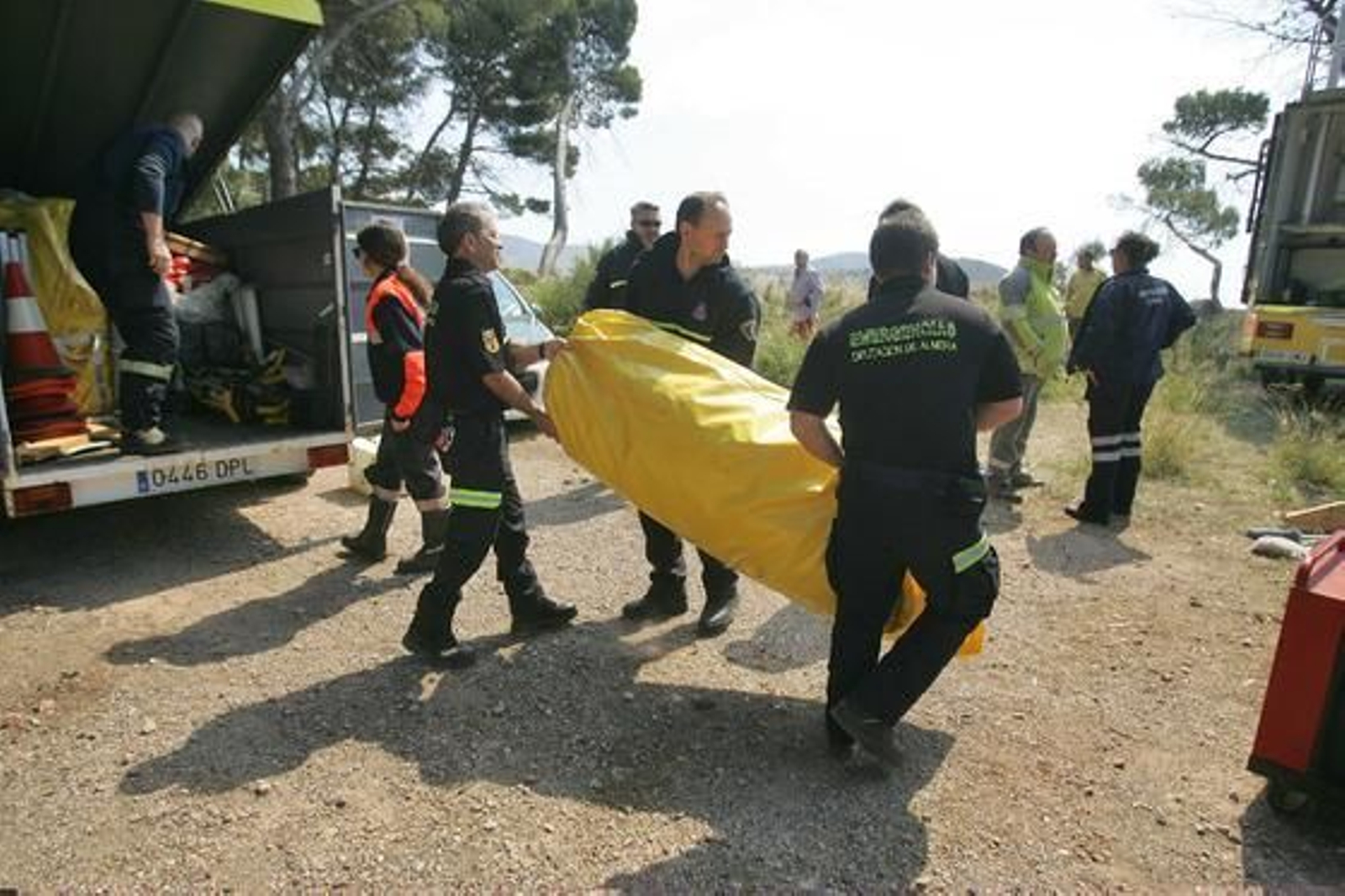 Las imágenes del incendio de Alhama