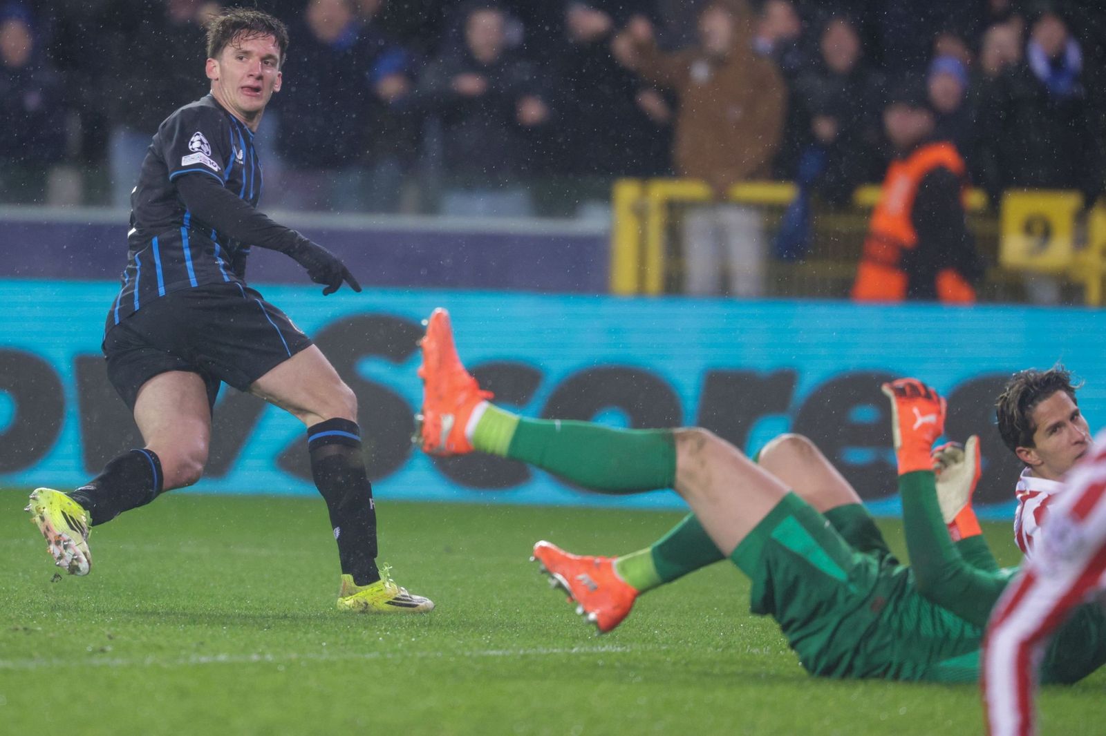 Las fotos del Brujas-Atlético de Madrid