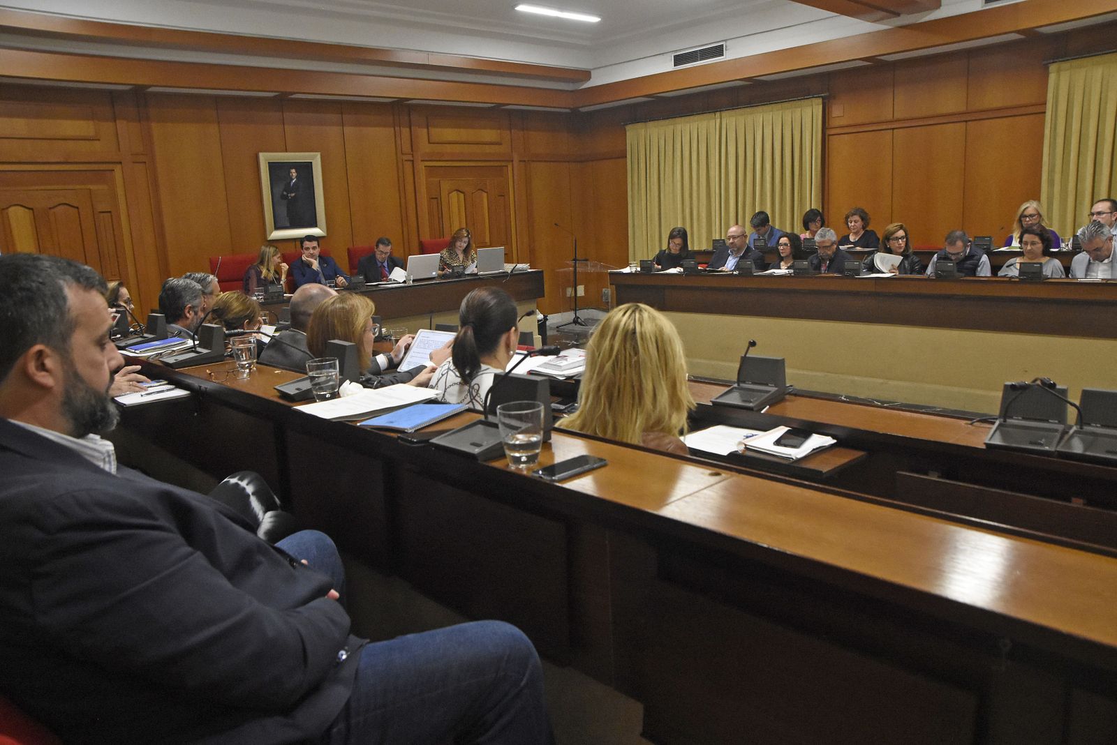 Detalle del Pleno del Ayuntamiento de Córdoba.