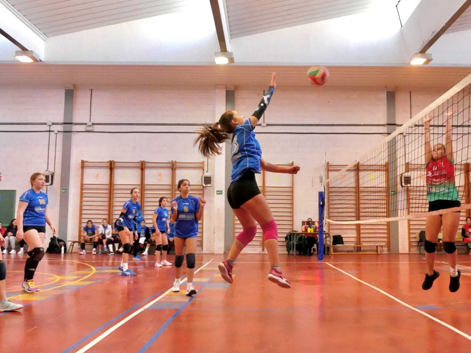 Jugadoras del CD Estuaria durante un partido.