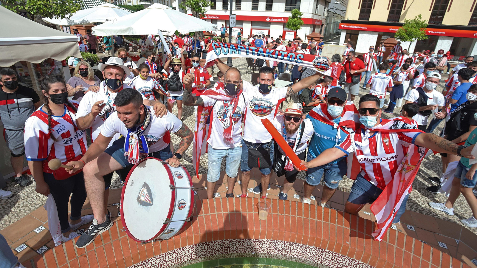 Fotos de la afición del Algeciras CF