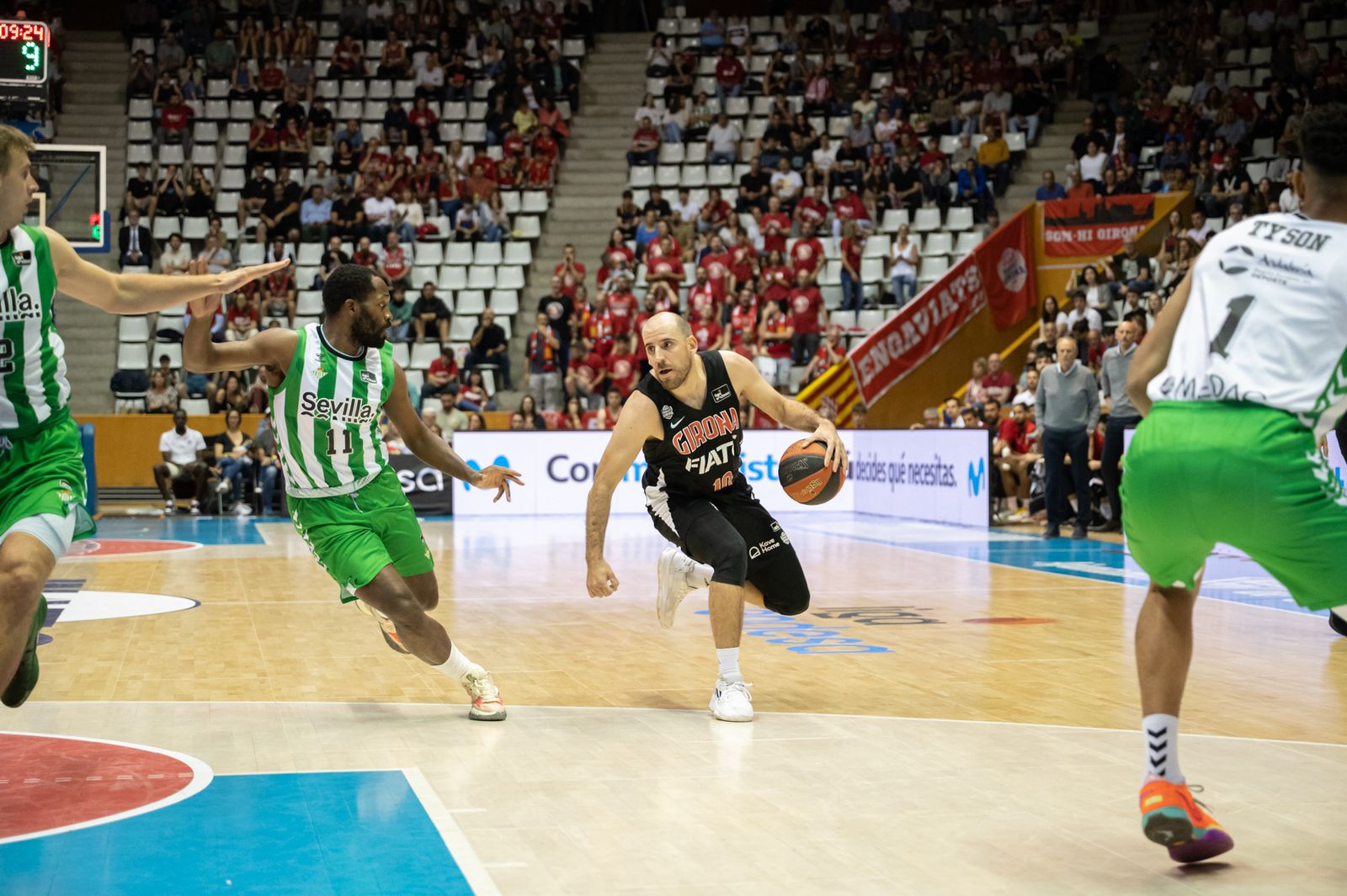 Las fotos del triunfo del Betis Baloncesto en Gerona
