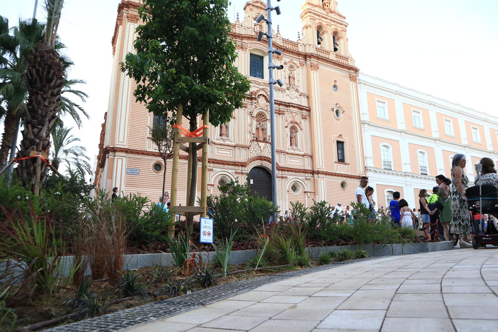 Inauguración de la Plaza de La Merced de Huelva en imágenes