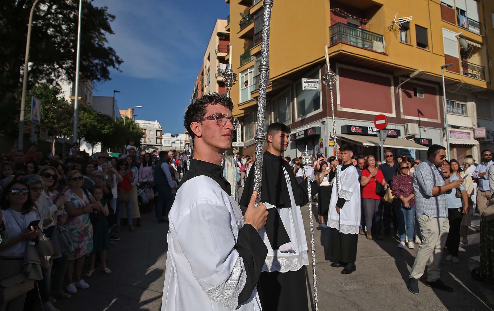 Fotos de la procesión de María Auxiliadora en Algeciras