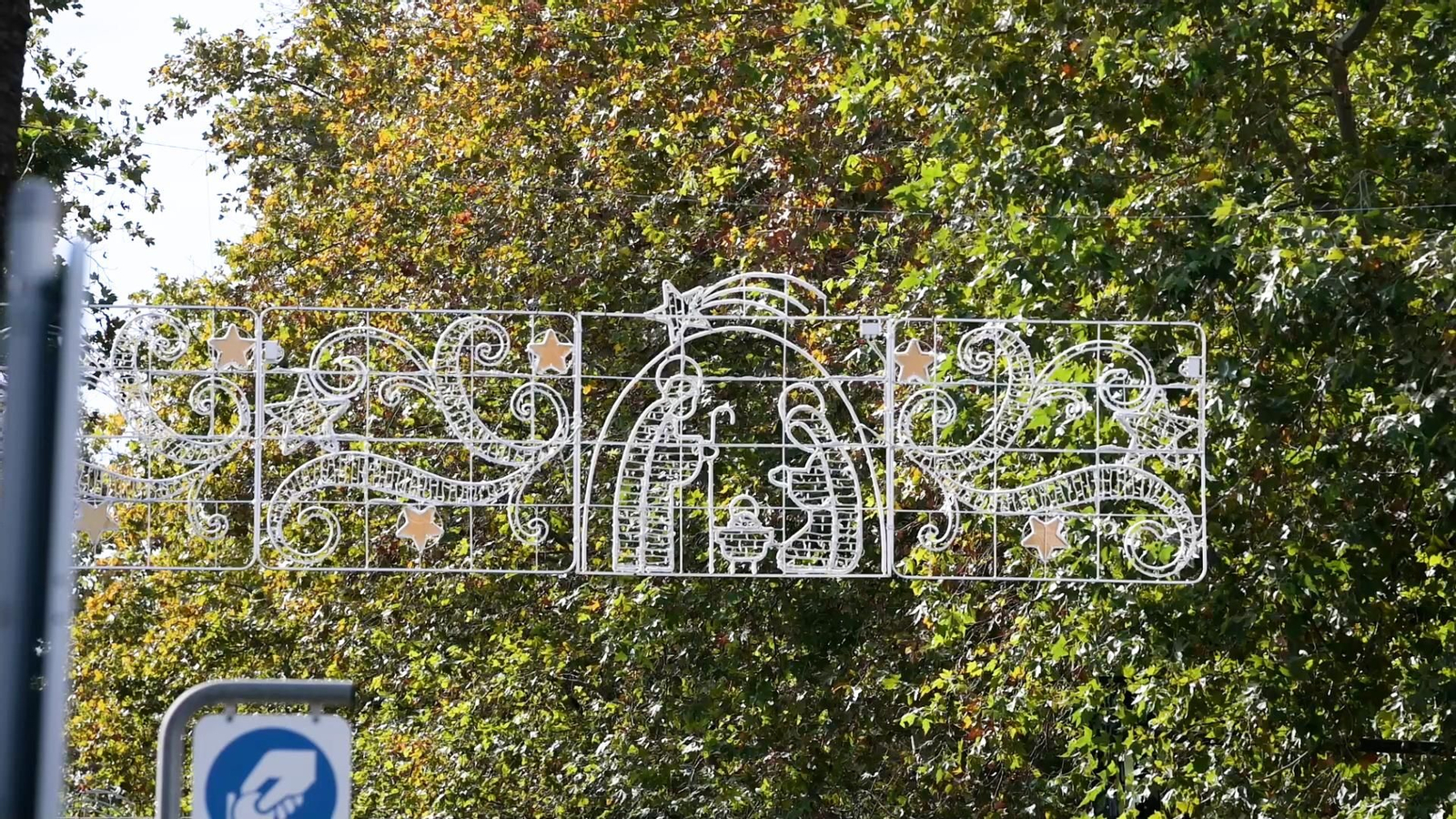 Luces del Portal de Belén en Reyes Católicos