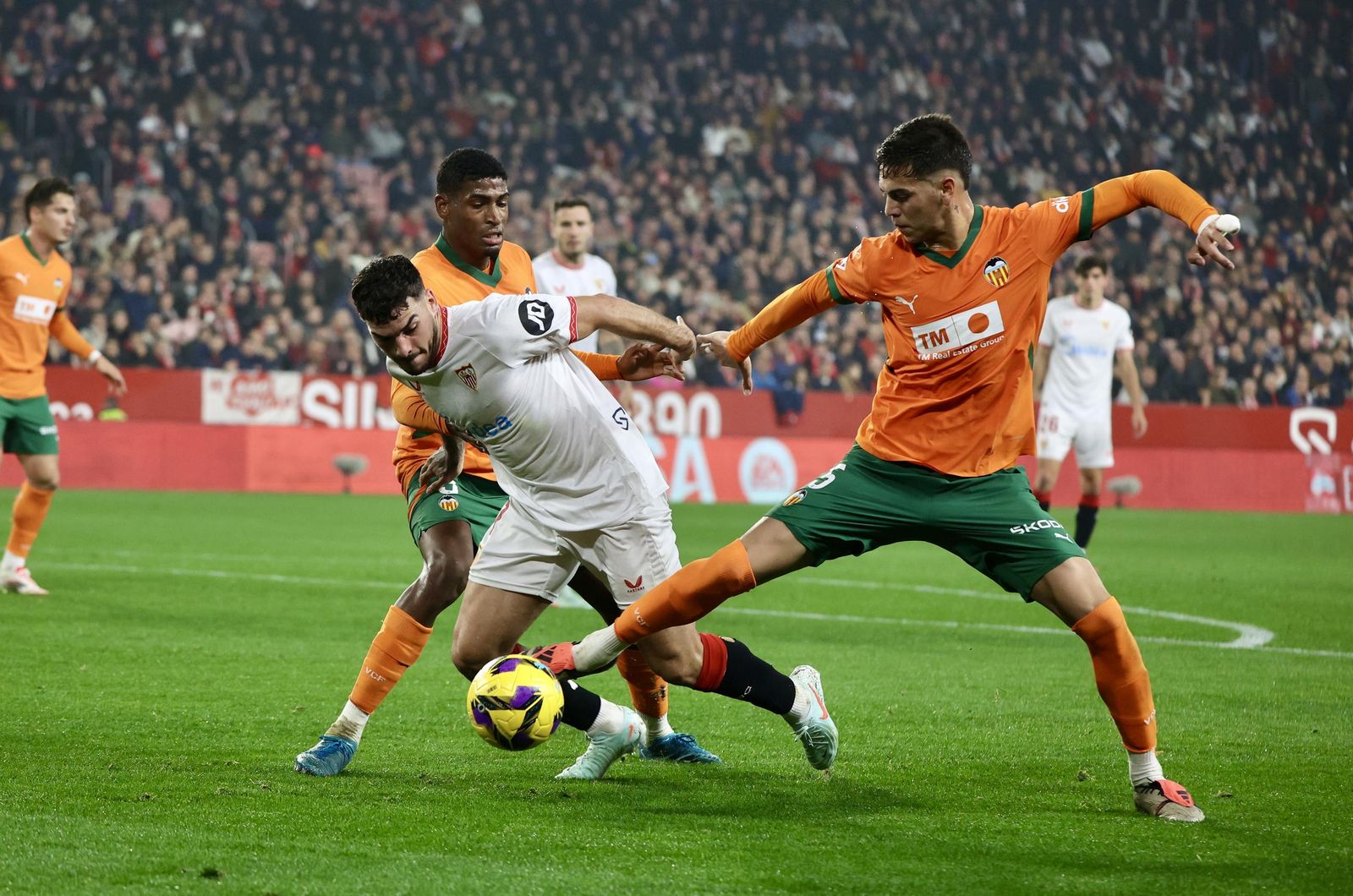 Las mejores imágenes dep partido Sevilla Valencia